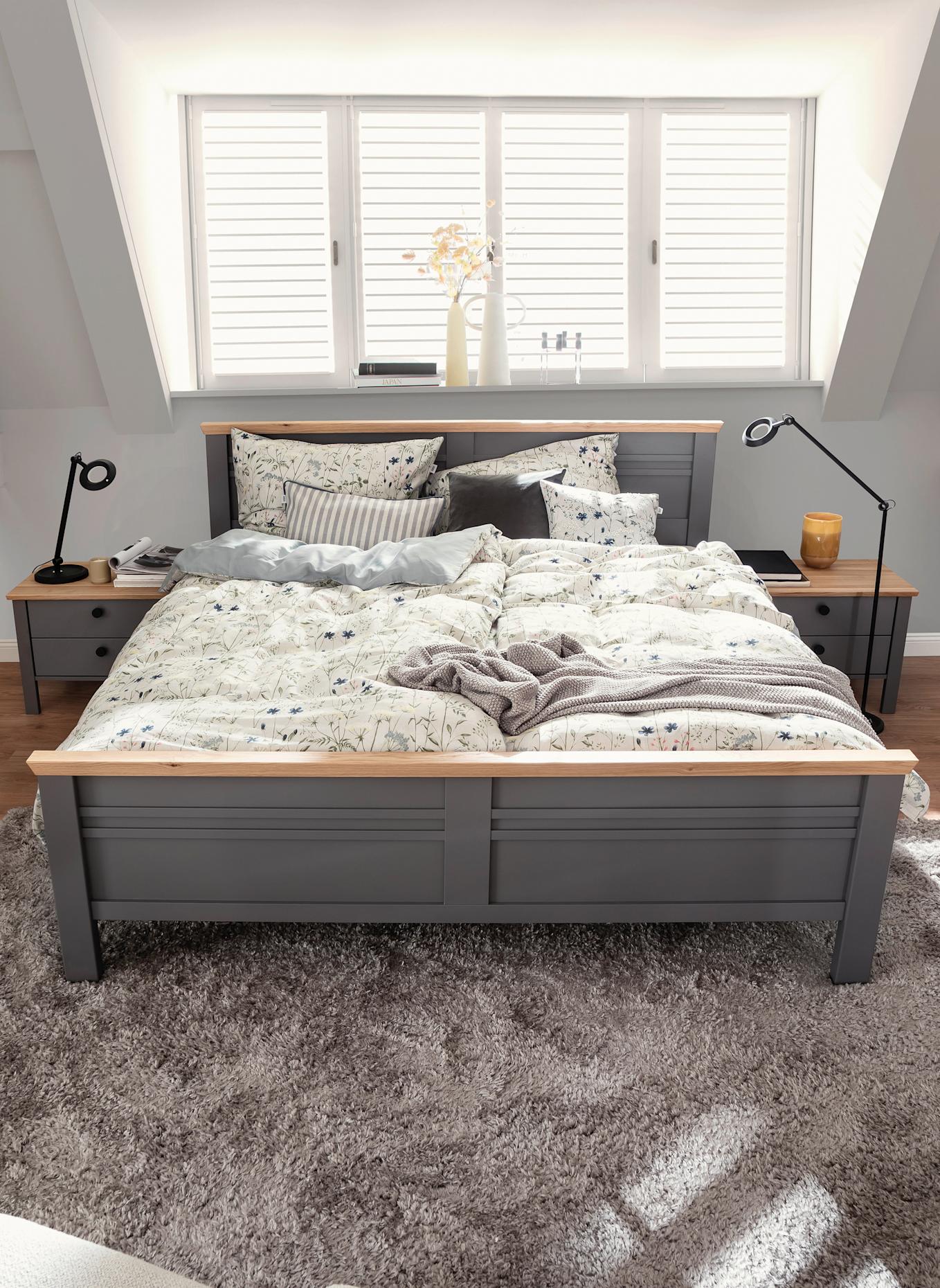 SCHÖNER WOHNEN KOLLEKTION Ganzjahresbettwäsche HERBARIUM: BLAU