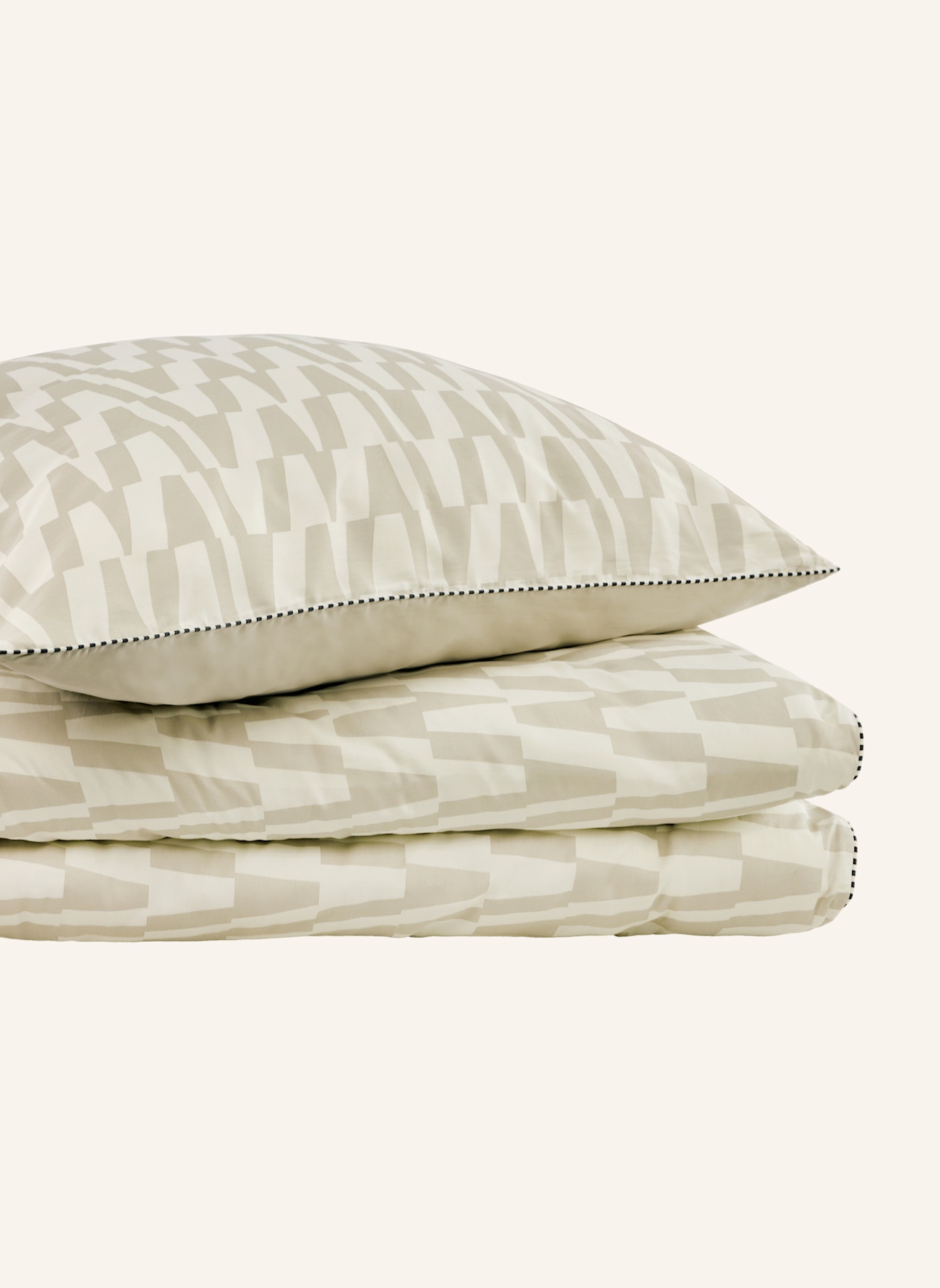 SCHÖNER WOHNEN KOLLEKTION Satin Bettwäsche FAVOUR: BEIGE