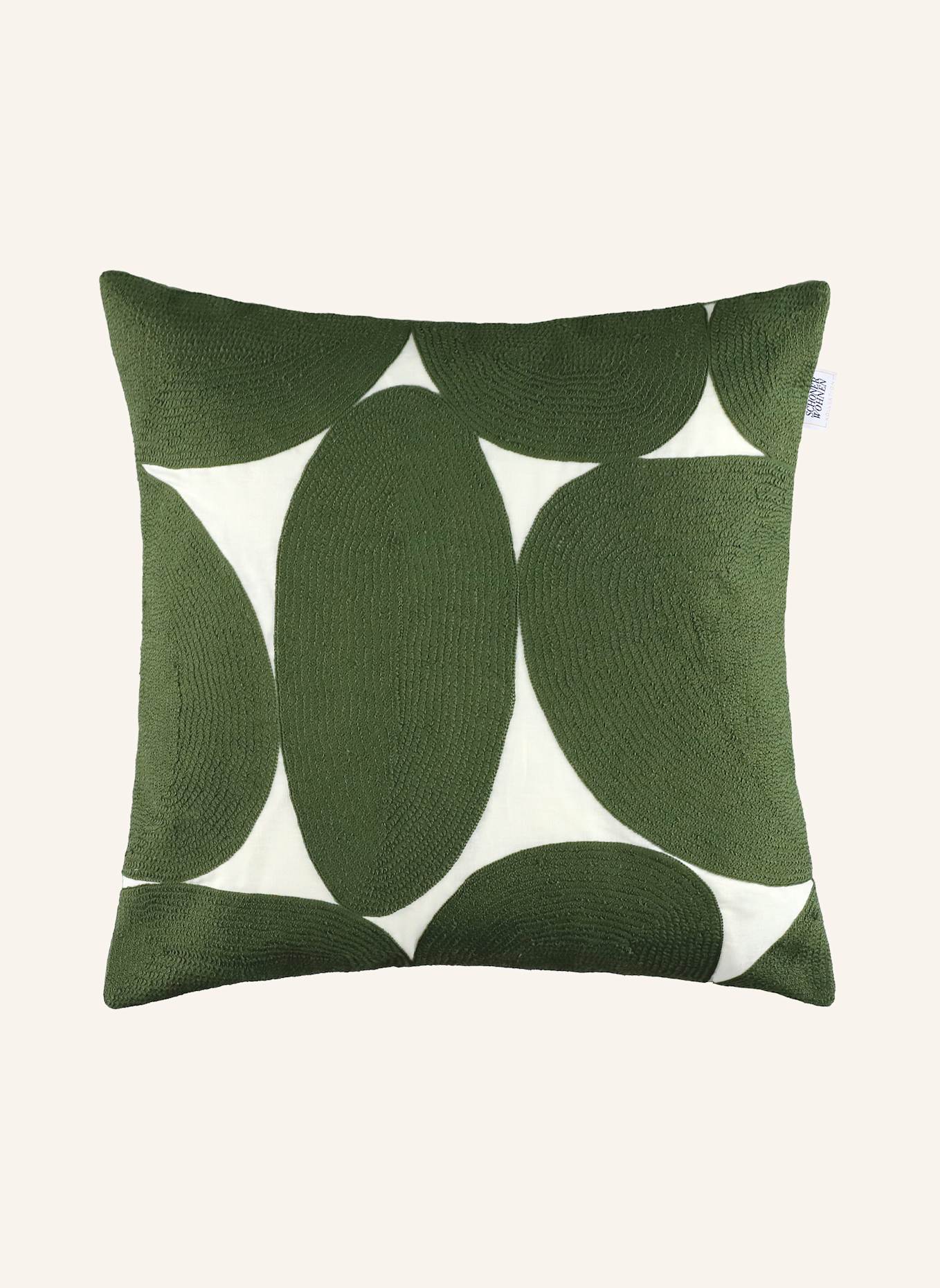 SCHÖNER WOHNEN KOLLEKTION Zierkissenhülle PEBBLE: GRÜN