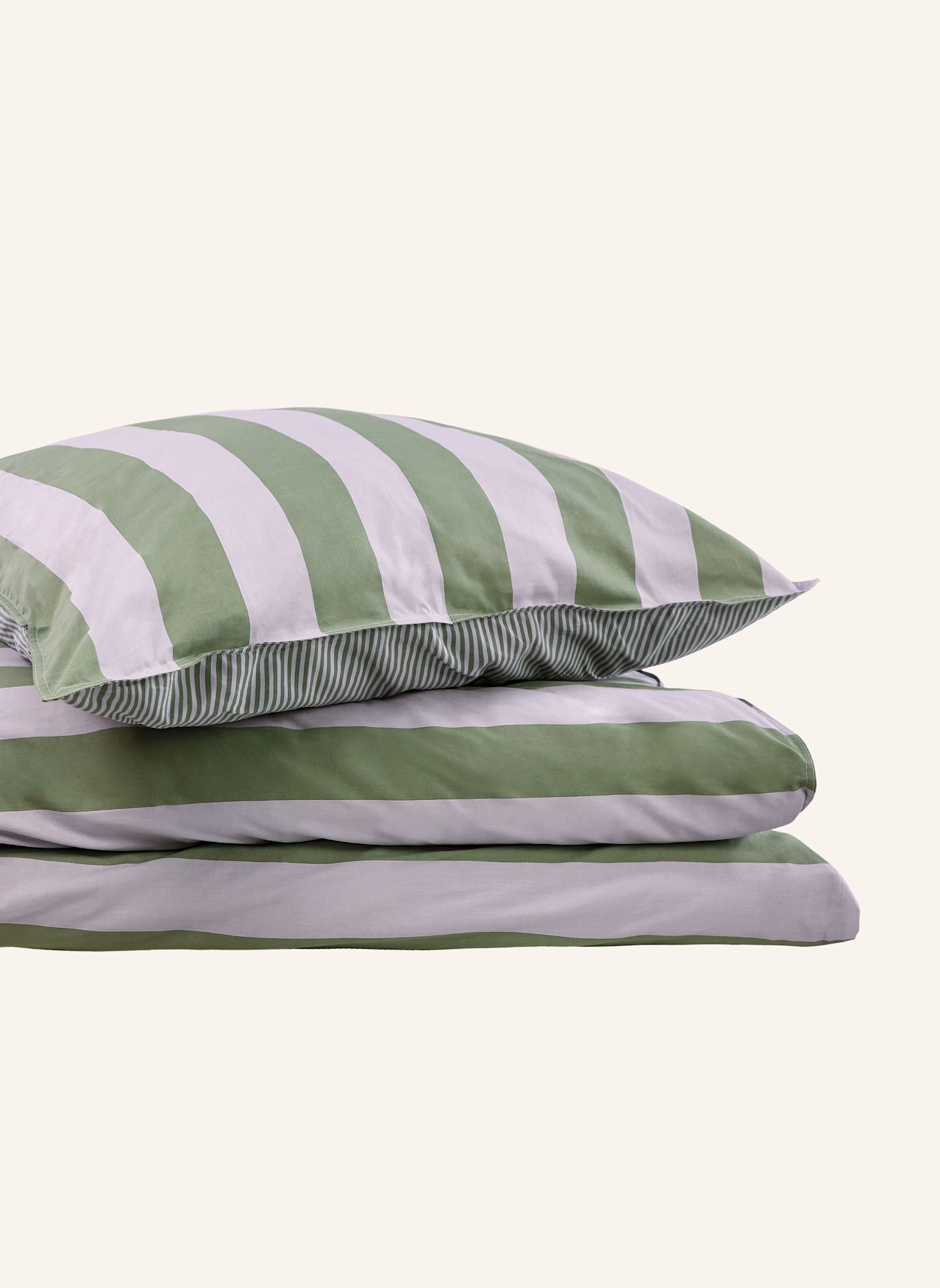 SCHÖNER WOHNEN KOLLEKTION Renforcé Bettwäsche PANEL: LILA