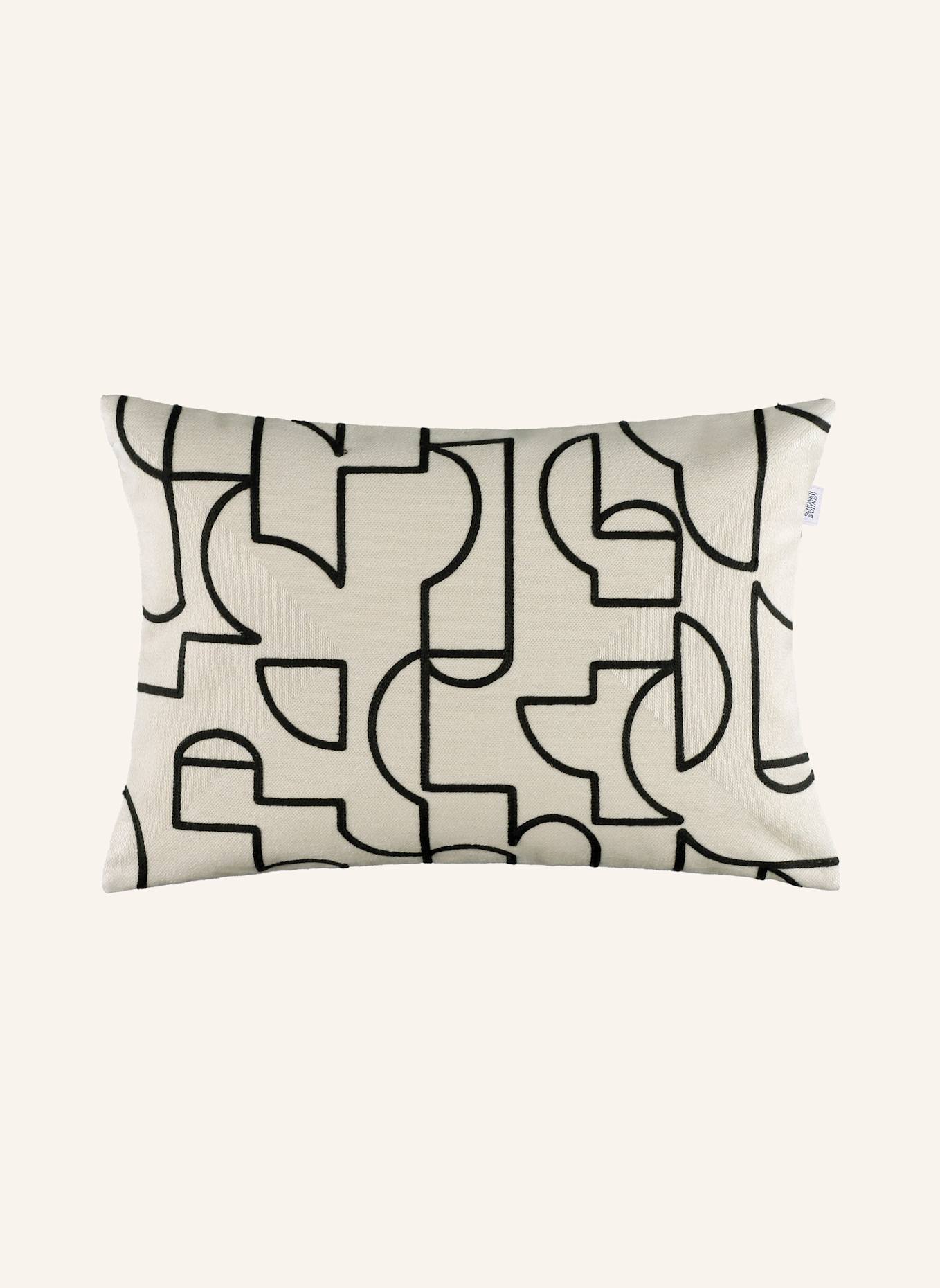 SCHÖNER WOHNEN KOLLEKTION Zierkissenhülle FRAME: DUNKELGRAU