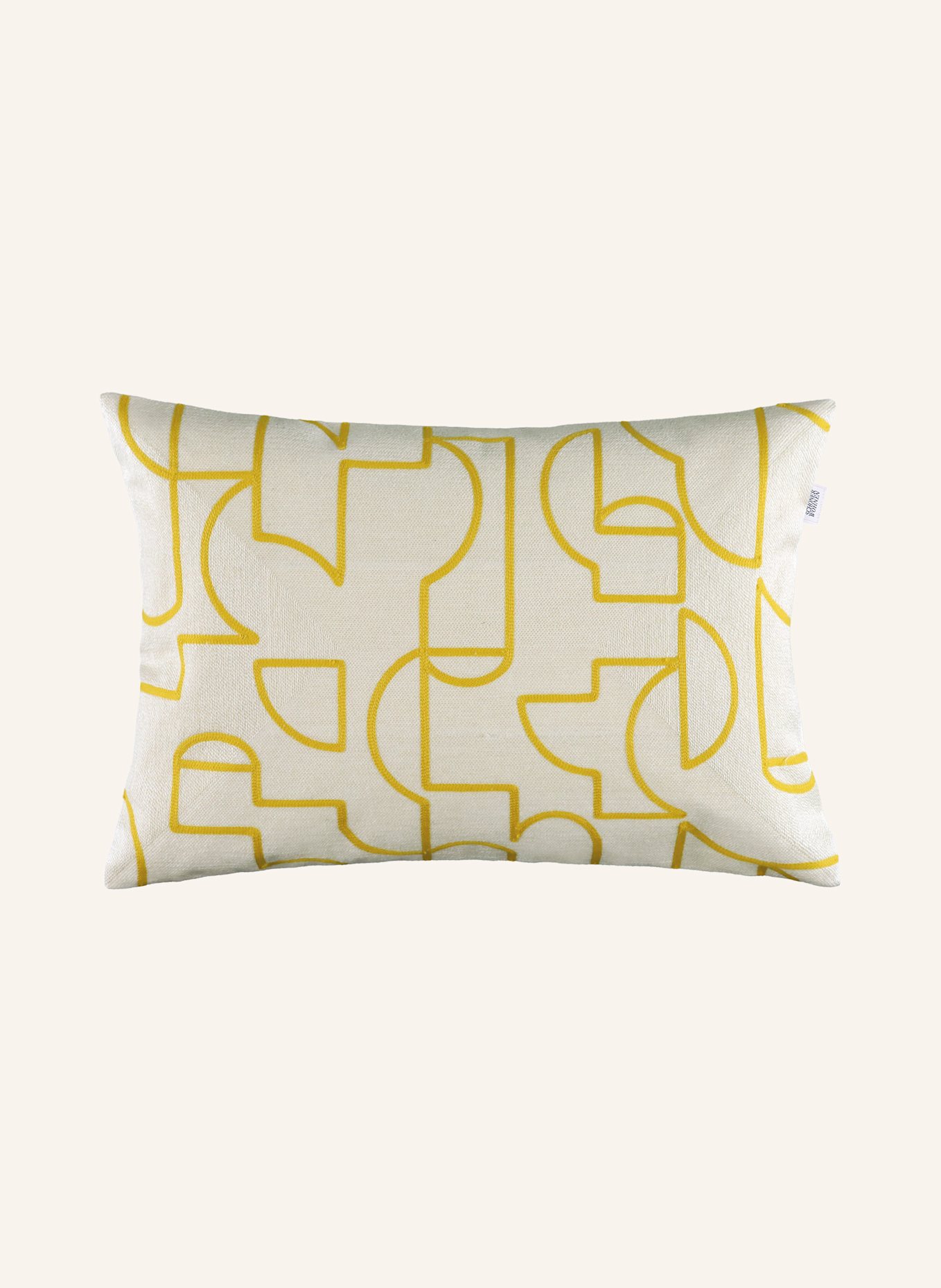 SCHÖNER WOHNEN KOLLEKTION Zierkissenhülle FRAME: GELB