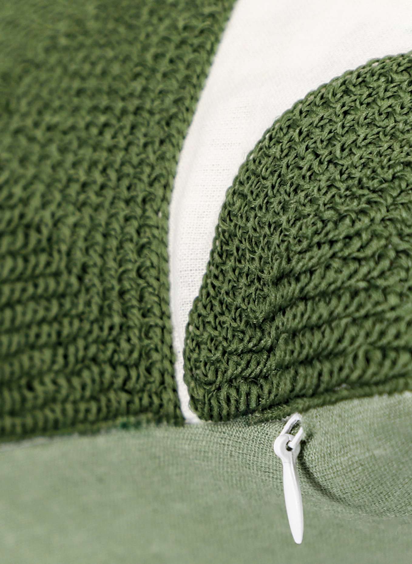 SCHÖNER WOHNEN KOLLEKTION Zierkissenhülle PEBBLE: GRÜN