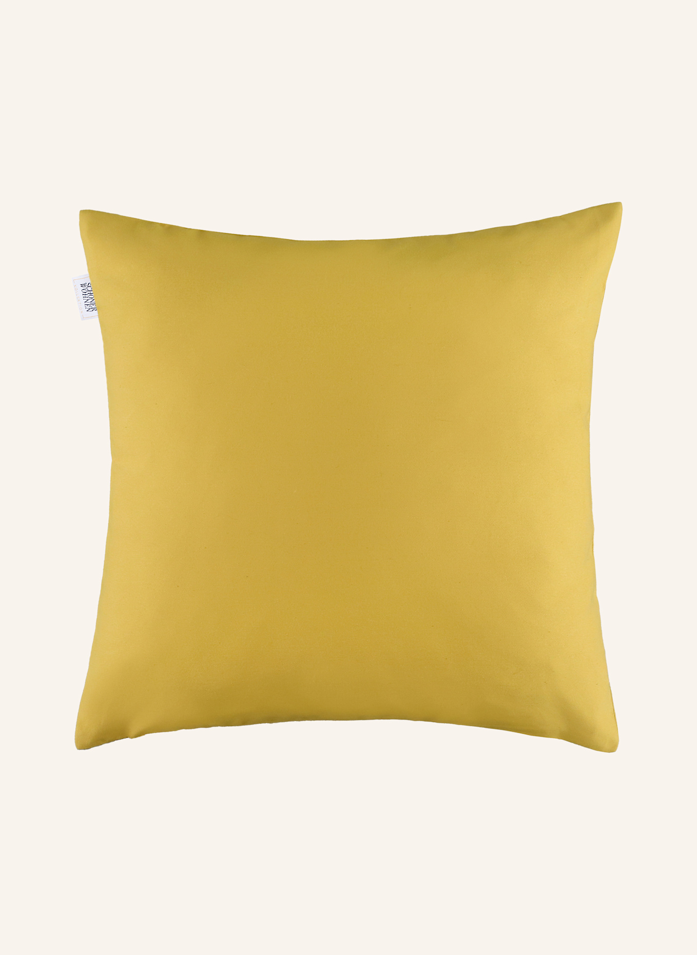 SCHÖNER WOHNEN KOLLEKTION Zierkissenhülle FLEUR: GELB