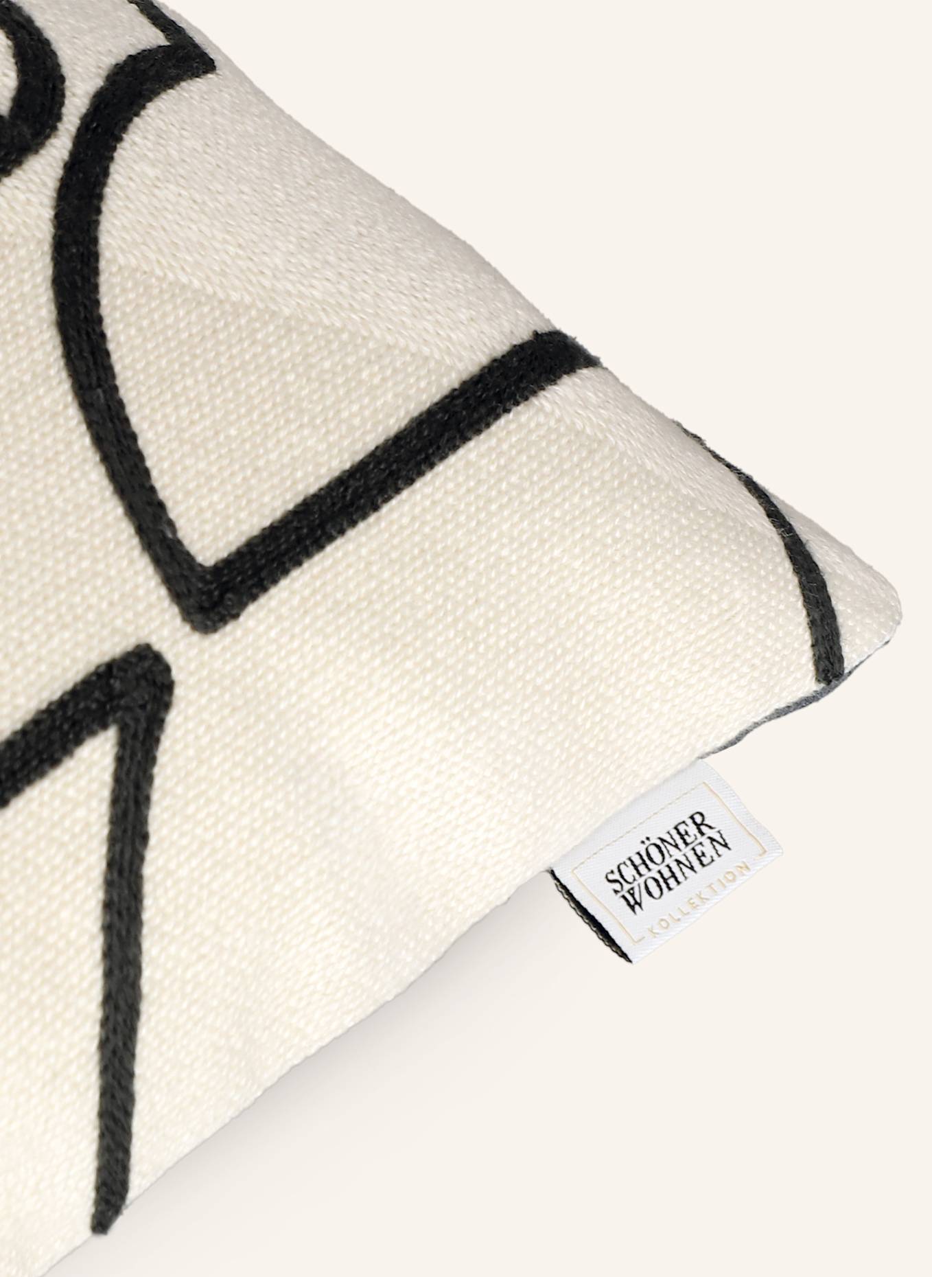 SCHÖNER WOHNEN KOLLEKTION Zierkissenhülle FRAME: DUNKELGRAU