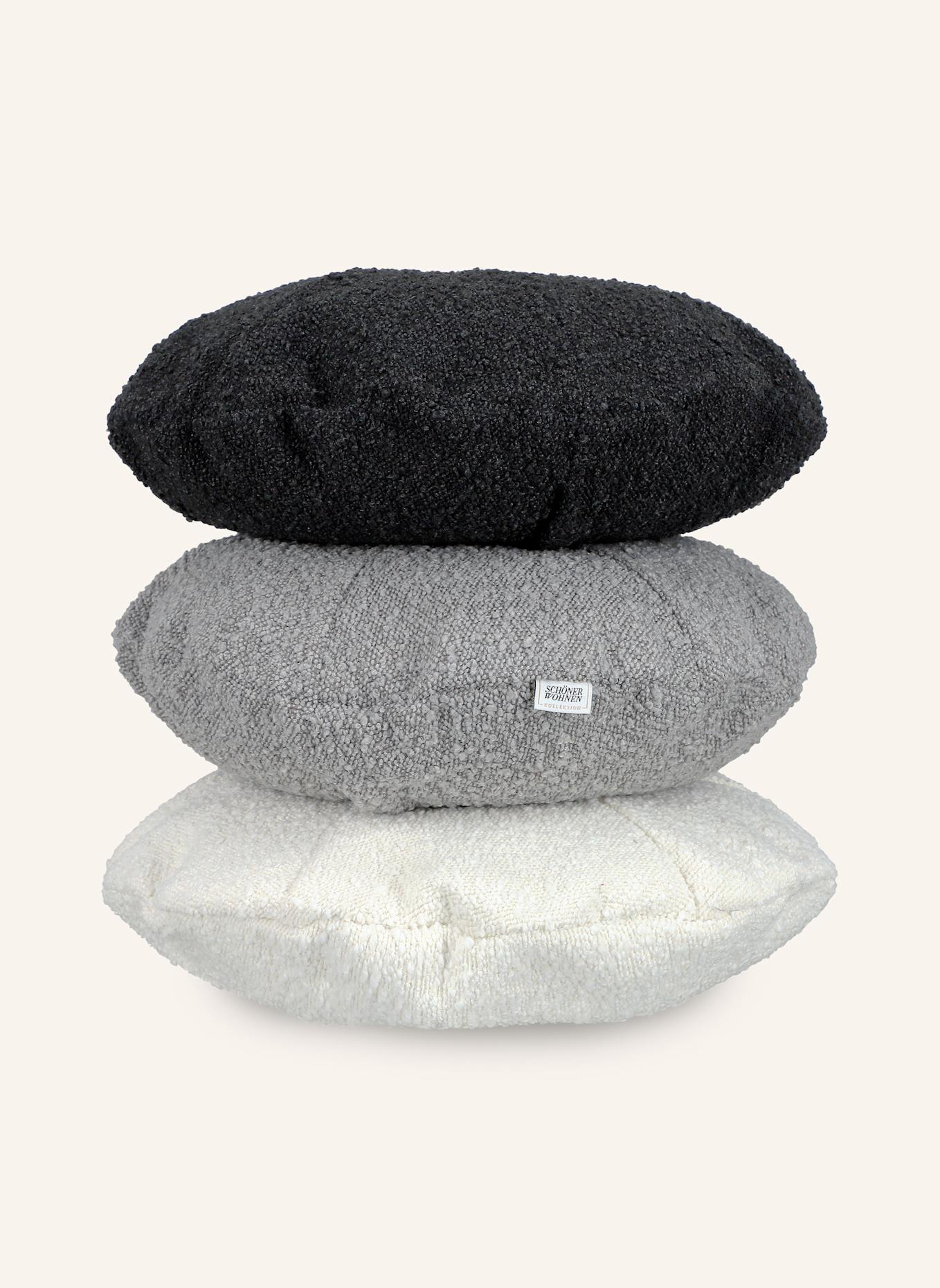 SCHÖNER WOHNEN KOLLEKTION Kissen inkl. Vliesfüllung BAY: SCHWARZ