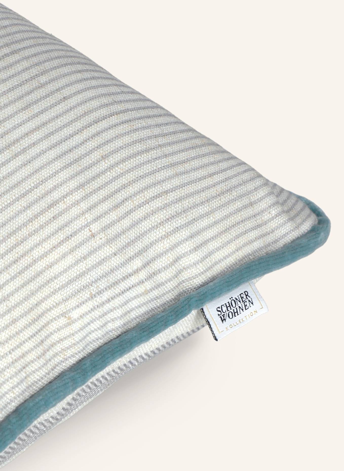 SCHÖNER WOHNEN KOLLEKTION Kissenhülle HABIT: GRAU