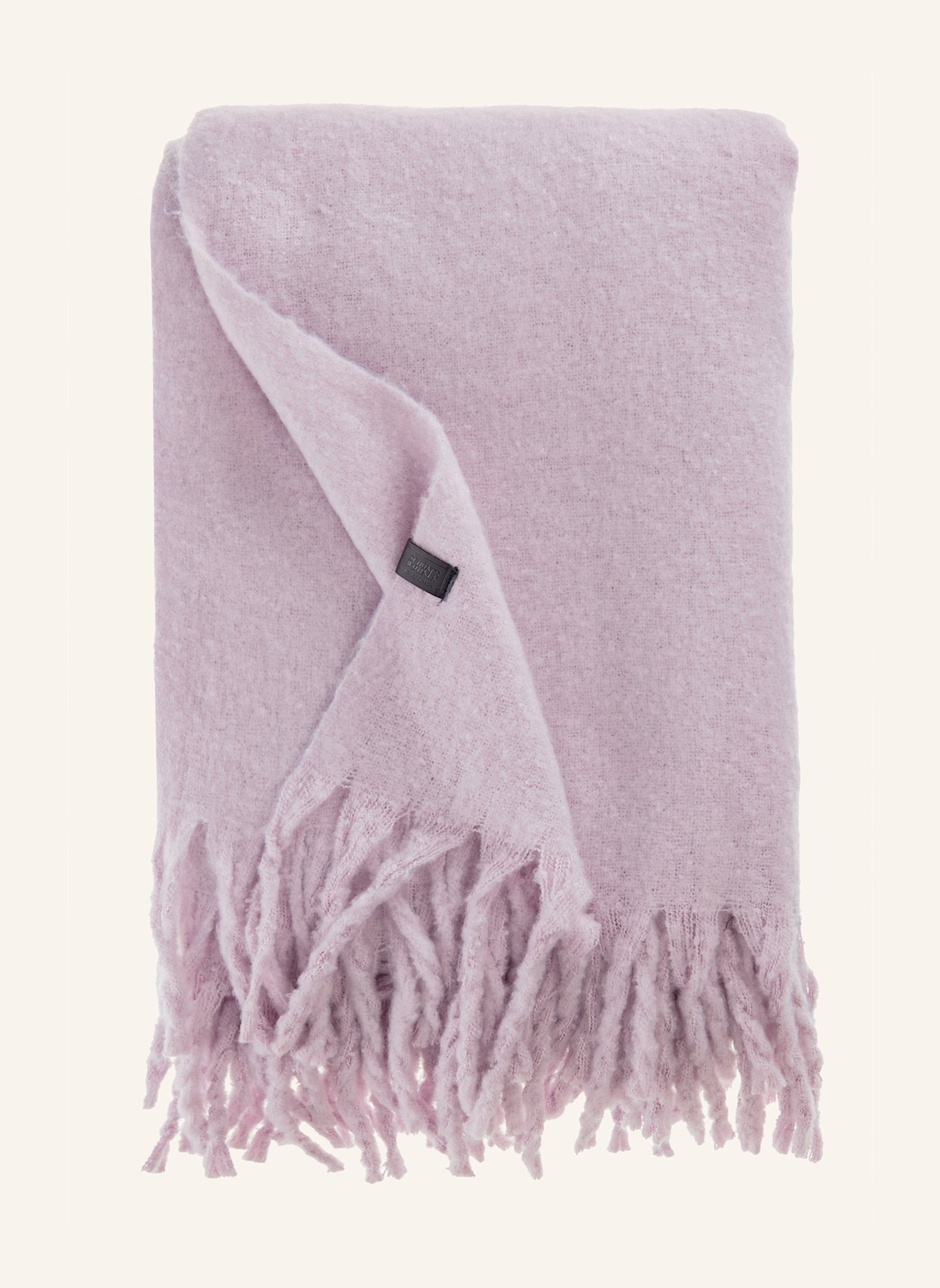 SCHÖNER WOHNEN KOLLEKTION Plaid PLENTY: LILA