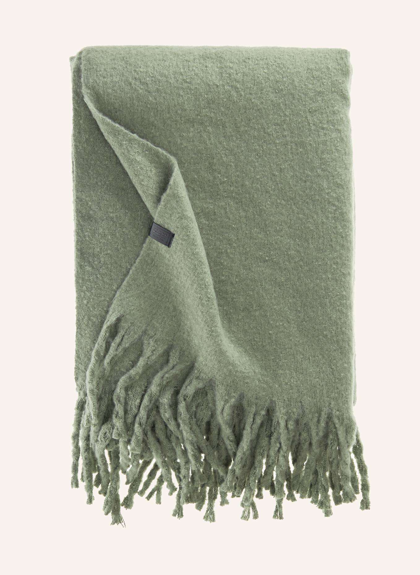 SCHÖNER WOHNEN KOLLEKTION Plaid PLENTY: GRÜN