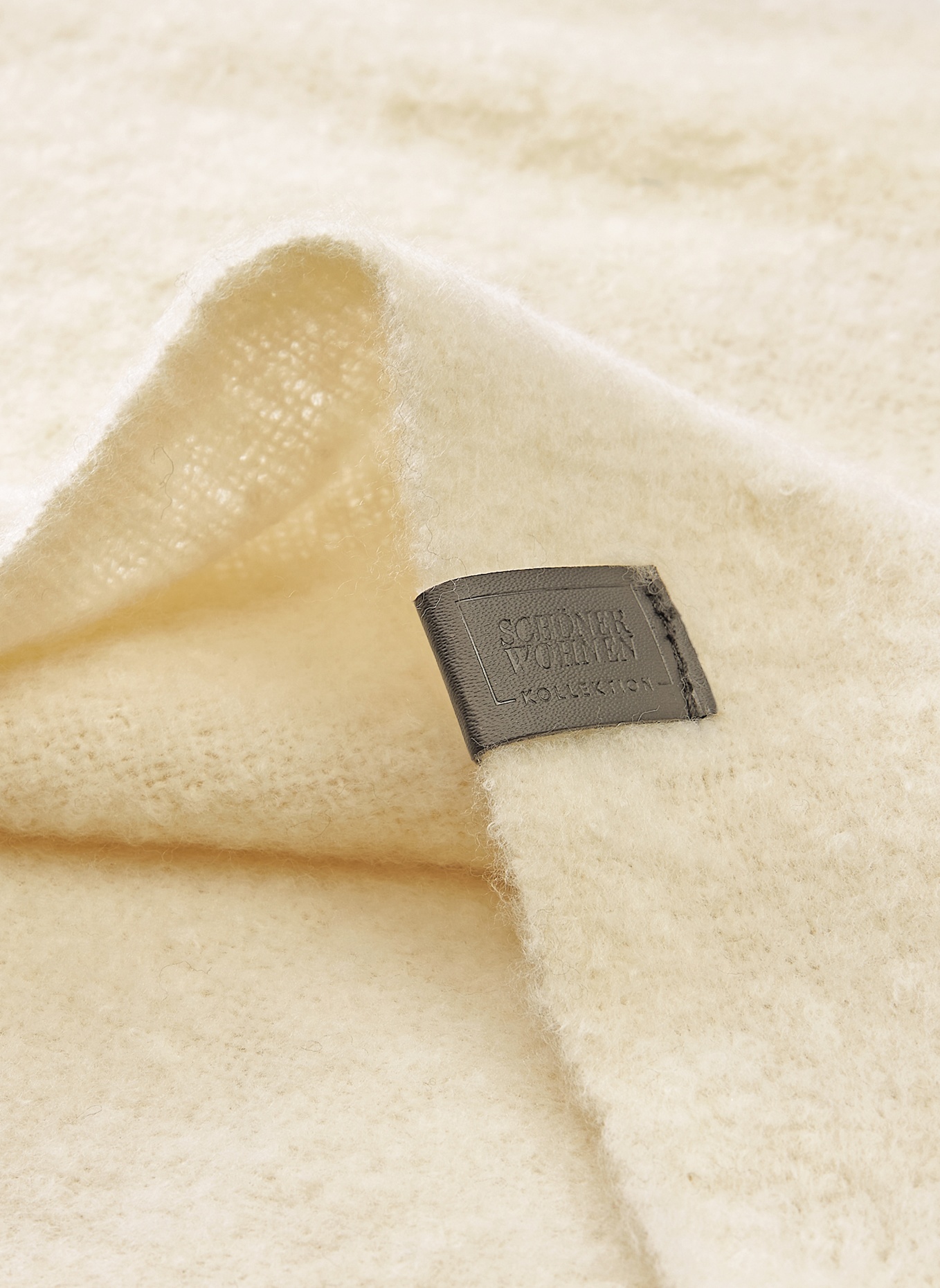 SCHÖNER WOHNEN KOLLEKTION Plaid PLENTY: NUDE