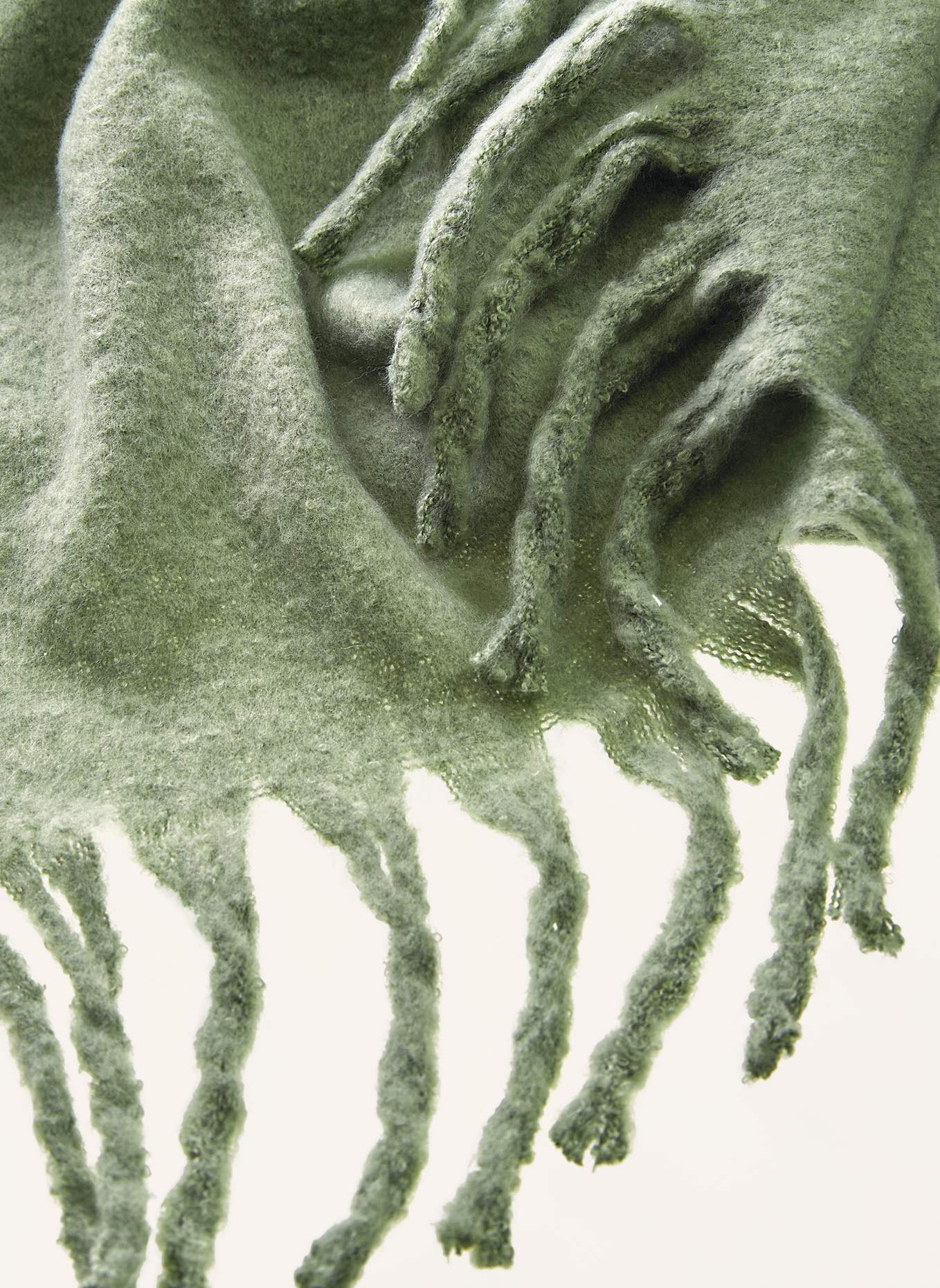 SCHÖNER WOHNEN KOLLEKTION Plaid PLENTY: GRÜN