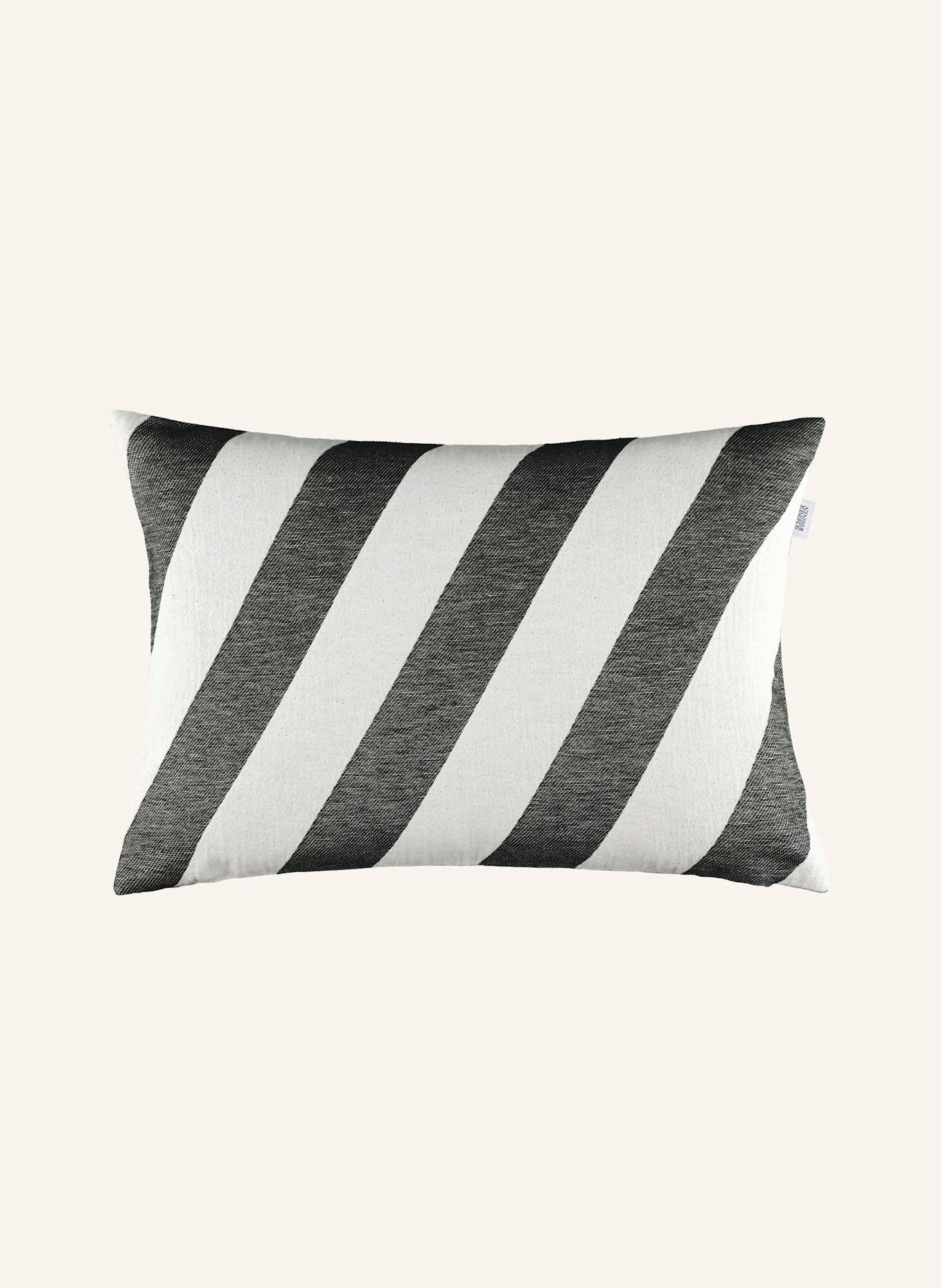 SCHÖNER WOHNEN KOLLEKTION Kissenhülle FS2026: SCHWARZ