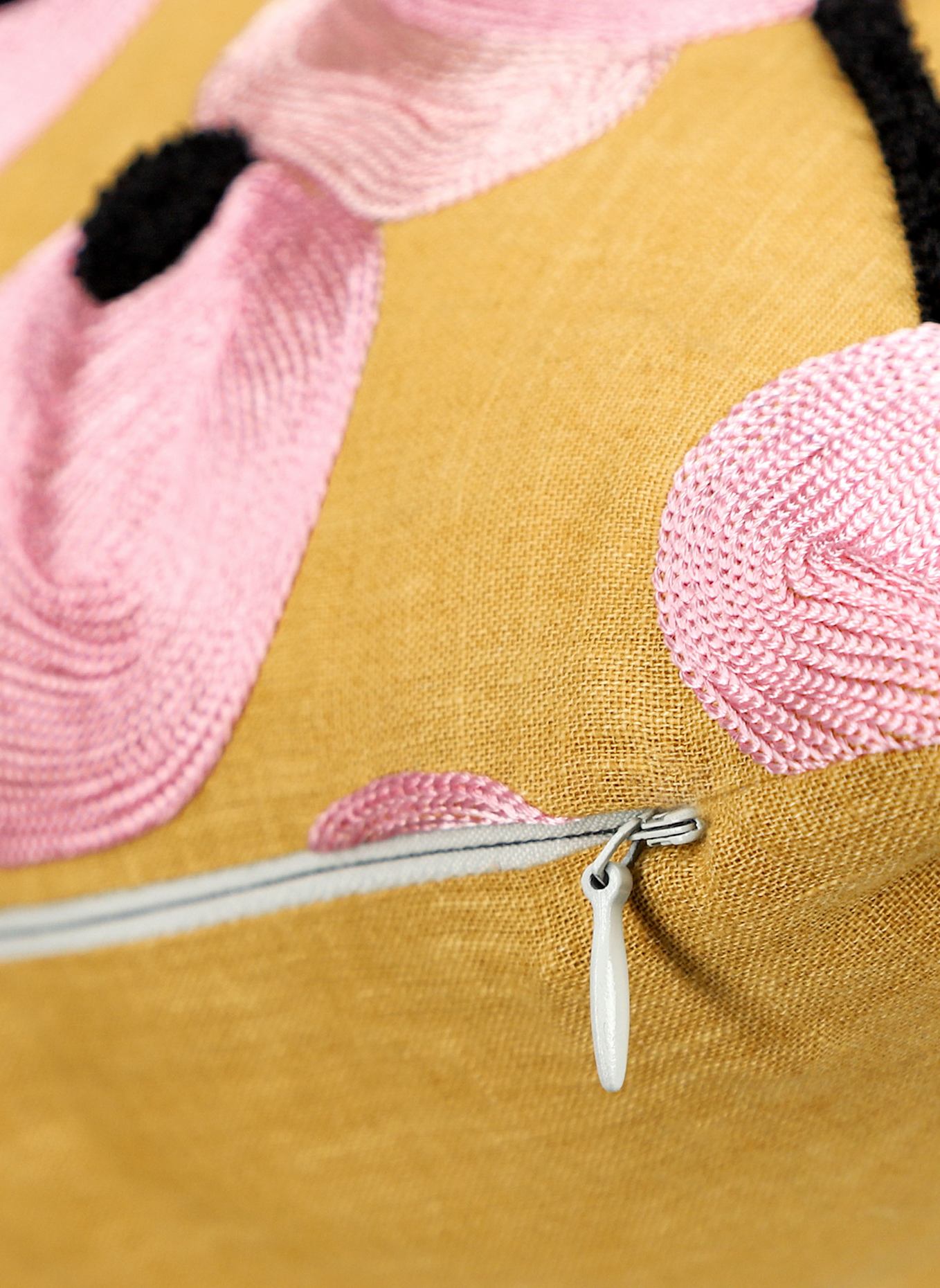 SCHÖNER WOHNEN KOLLEKTION Kissenhülle FS2026: COGNAC