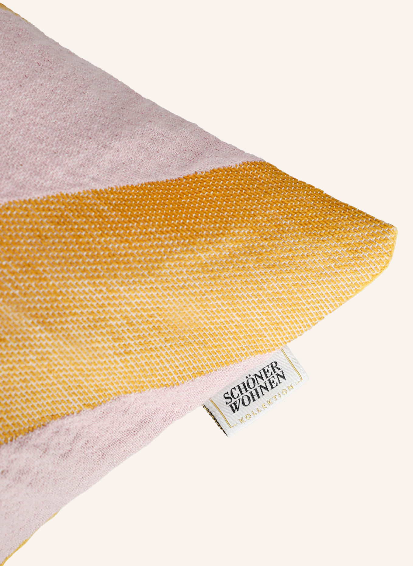 SCHÖNER WOHNEN KOLLEKTION Kissenhülle FS2026: GELB