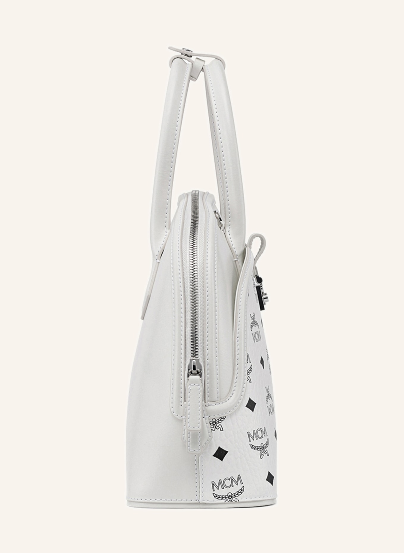 MCM Handtasche, Farbe: WHITE (Bild 3)