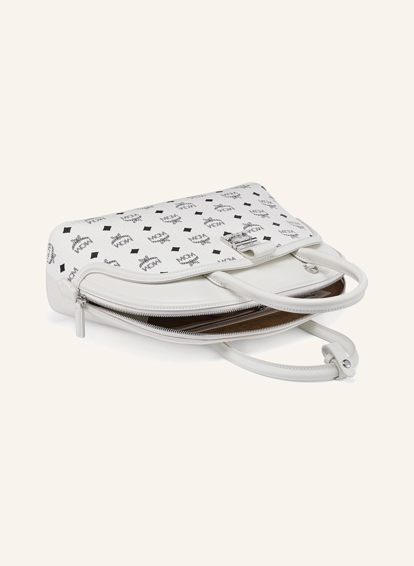 MCM Handtasche VISETOS, Farbe: WHITE (Bild 4)