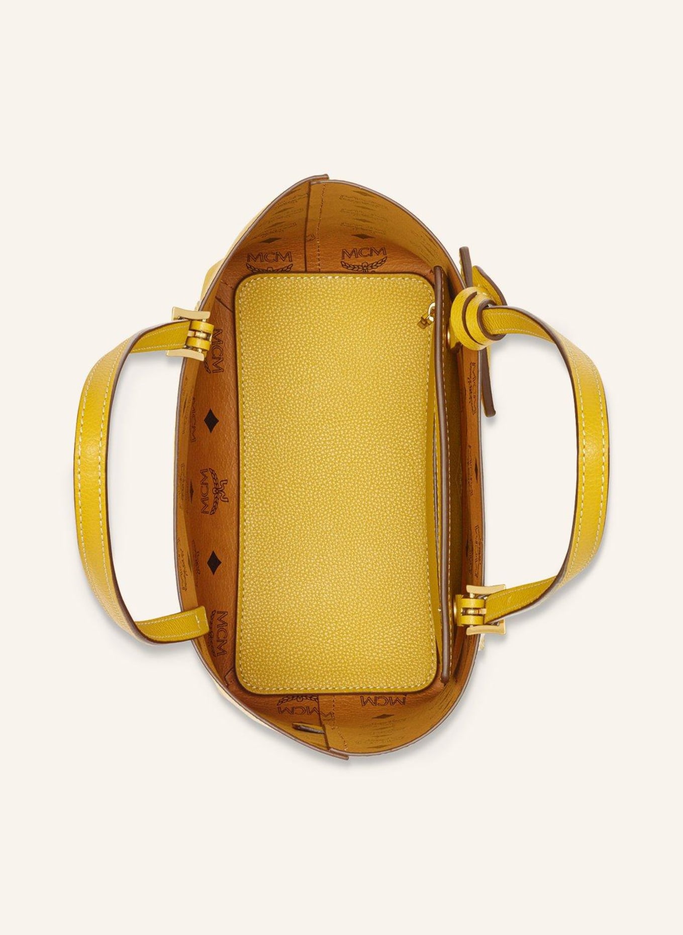 MCM Shopper, Farbe: YELLOW (Bild 4)