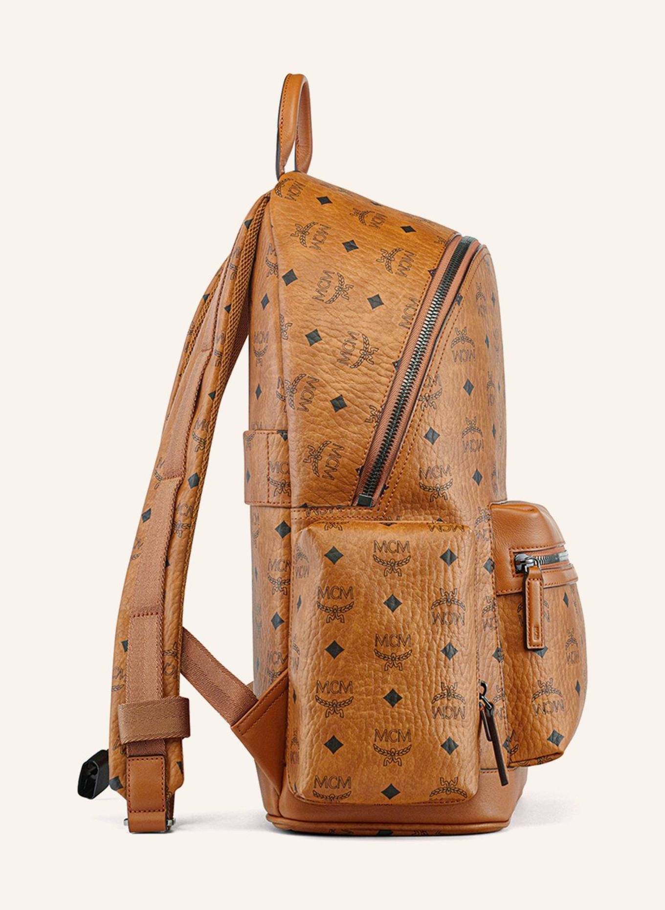 MCM Rucksack: COGNAC