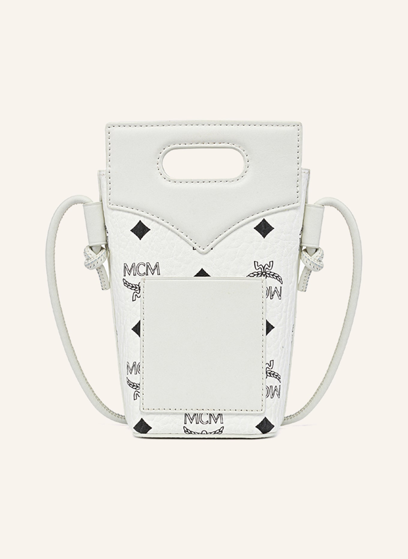MCM Pouch: WHITE
