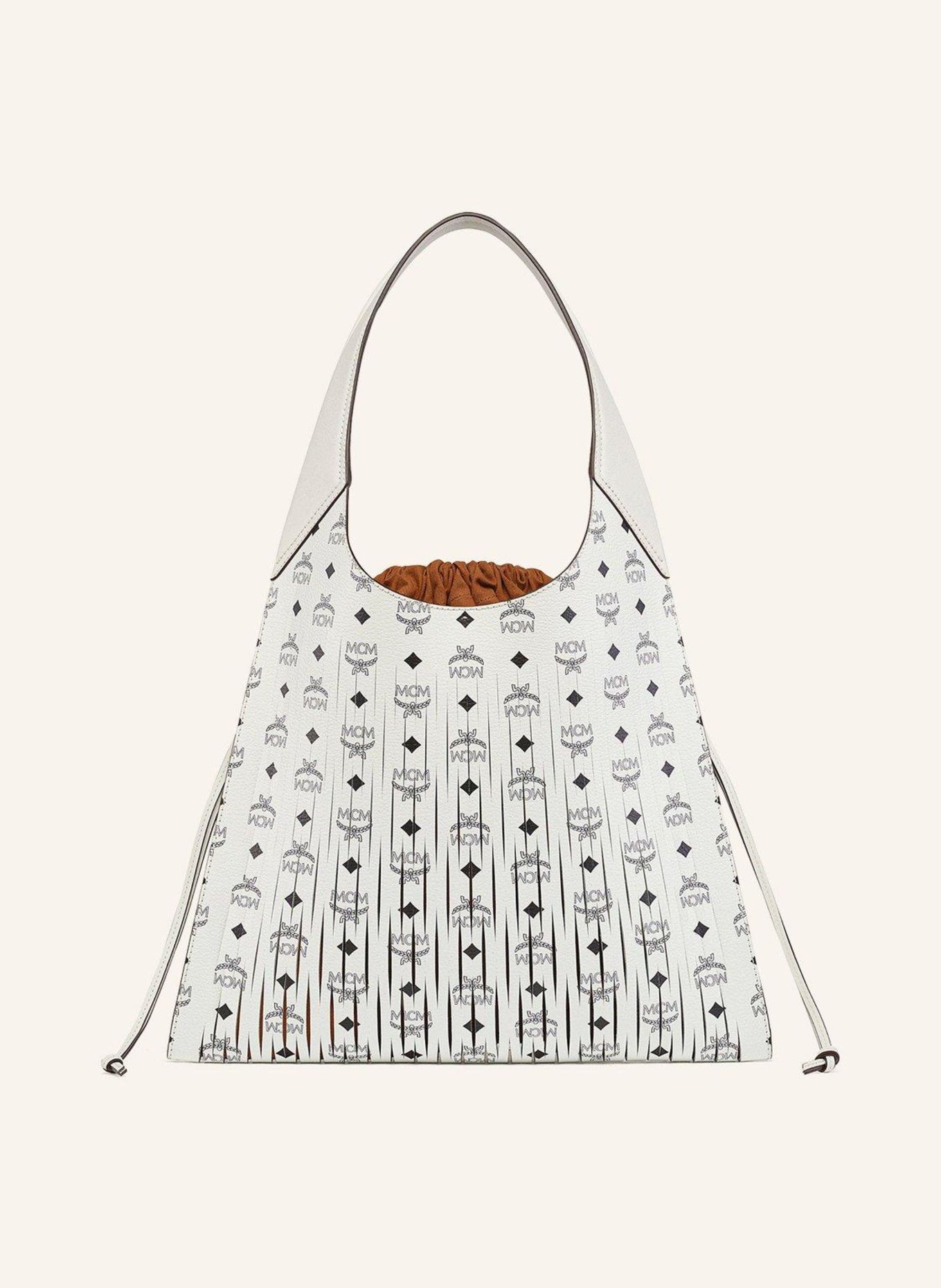MCM Shopper VISETOS: WEISS