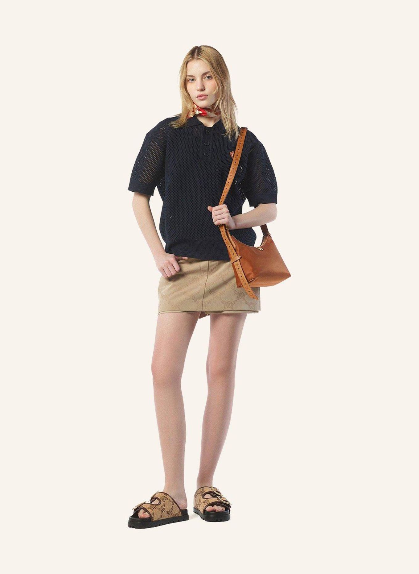 MCM Hobo-Bag: COGNAC