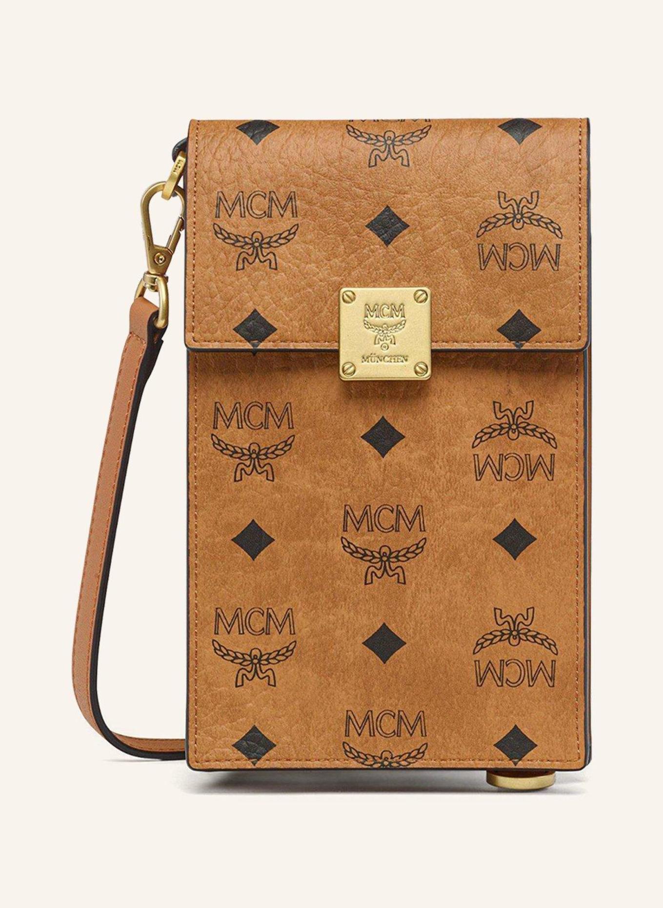 MCM Umhängetasche VISETOS: COGNAC