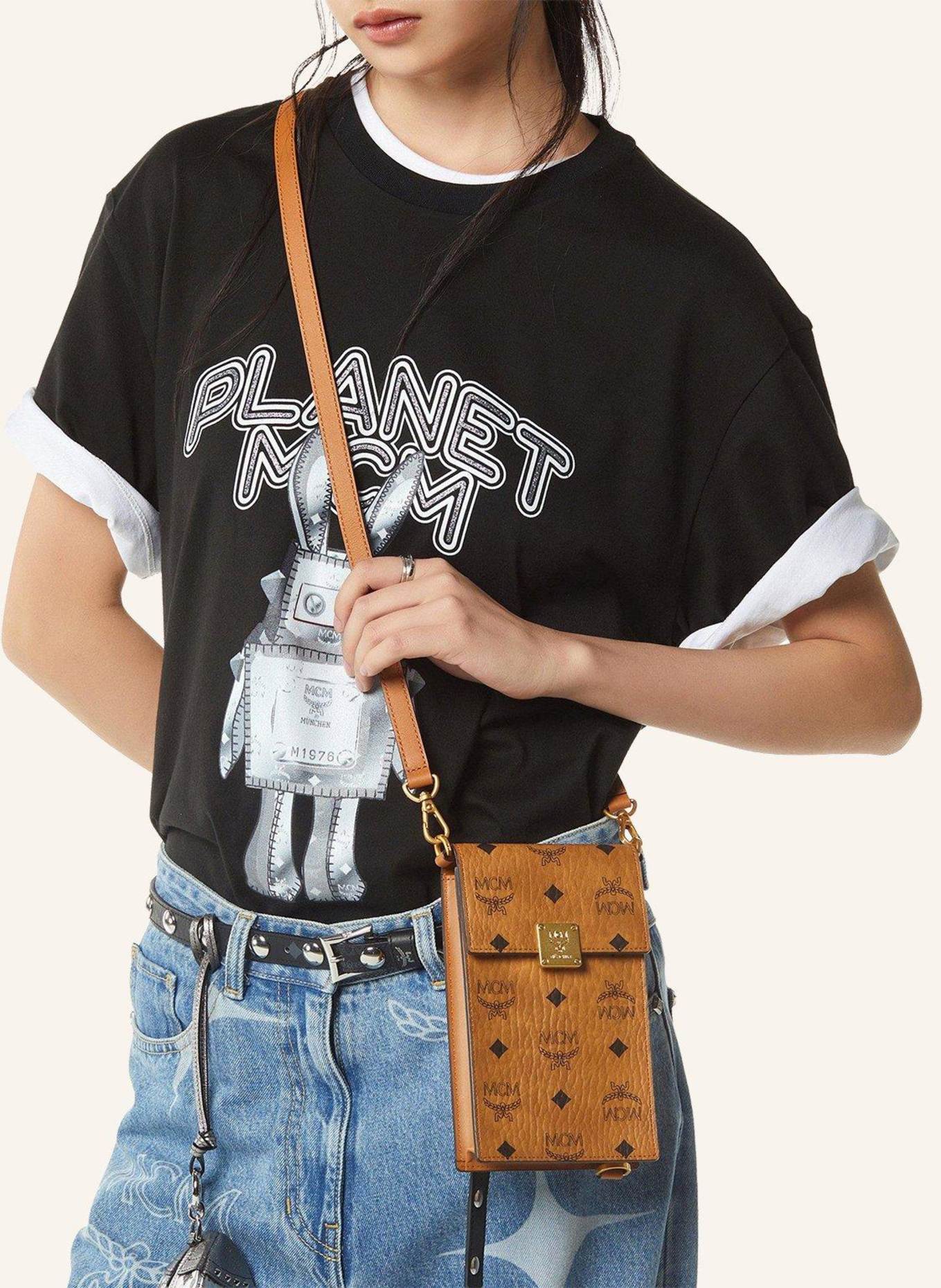 MCM Umhängetasche VISETOS: COGNAC