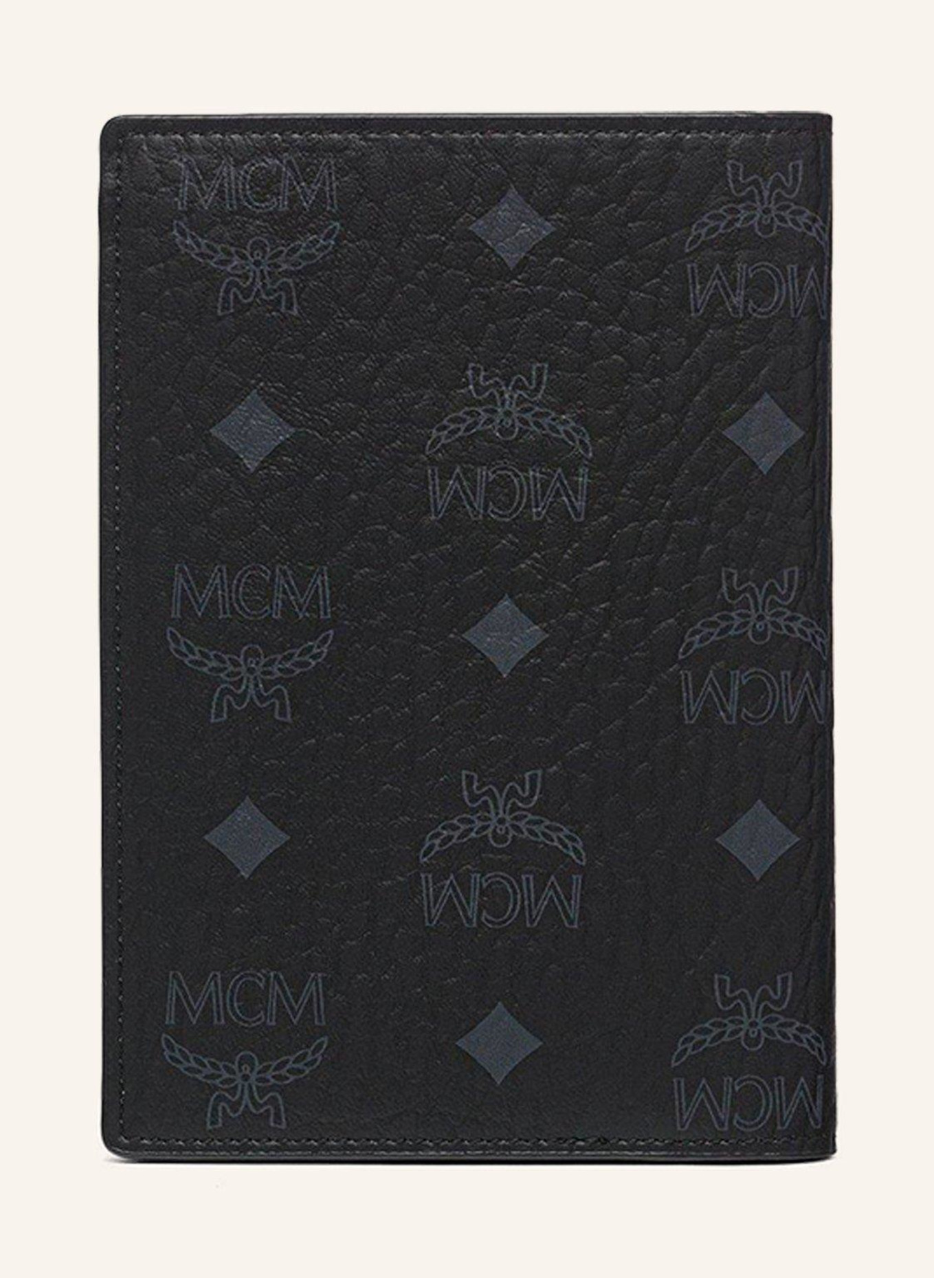 MCM Reisepass-Etui VISETOS: BLACK
