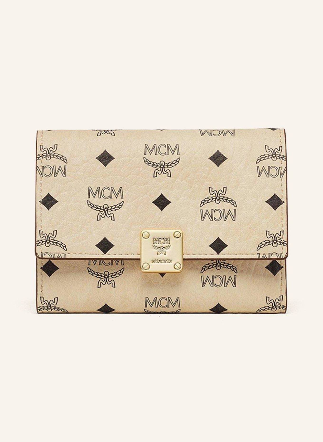 MCM Geldbörse AREN VISETOS SMALL: BEIGE