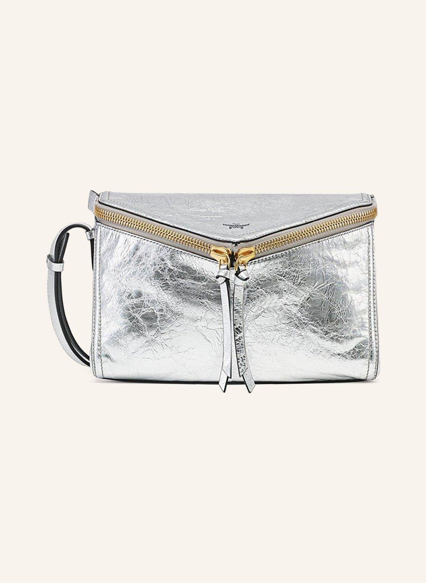 MCM Schultertasche: SILBER