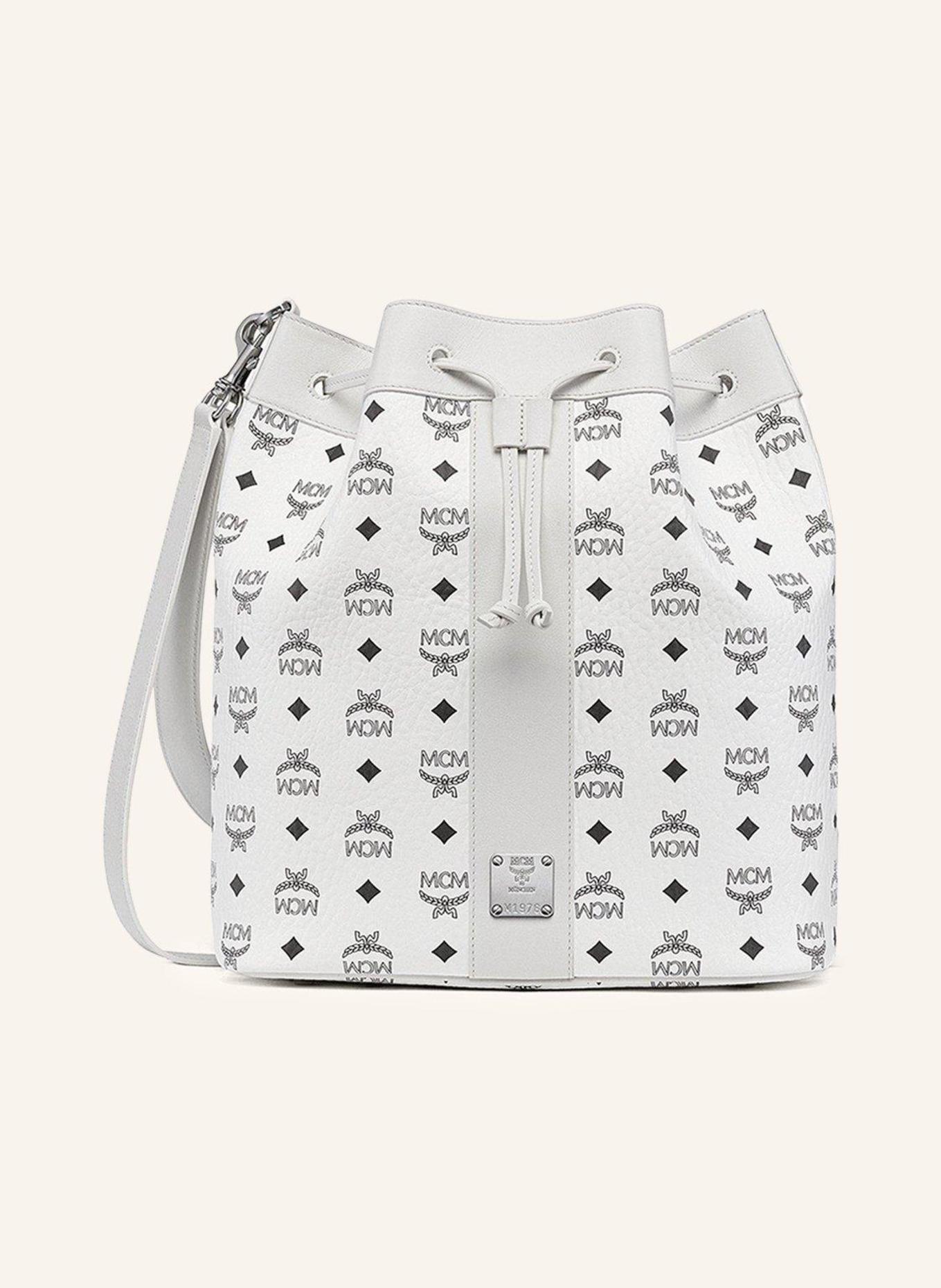 MCM Beuteltasche DESSAU IV mit Pouch: WEISS