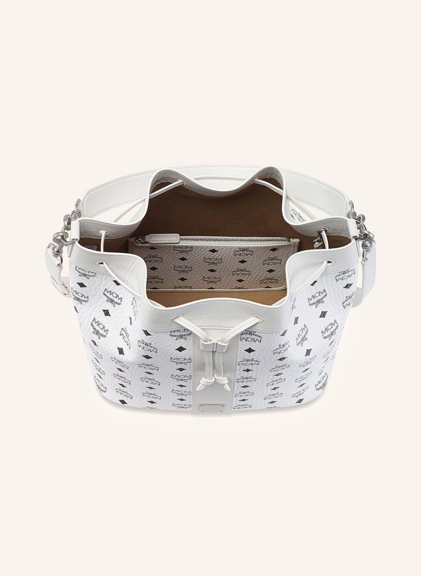 MCM Beuteltasche DESSAU IV mit Pouch: WEISS