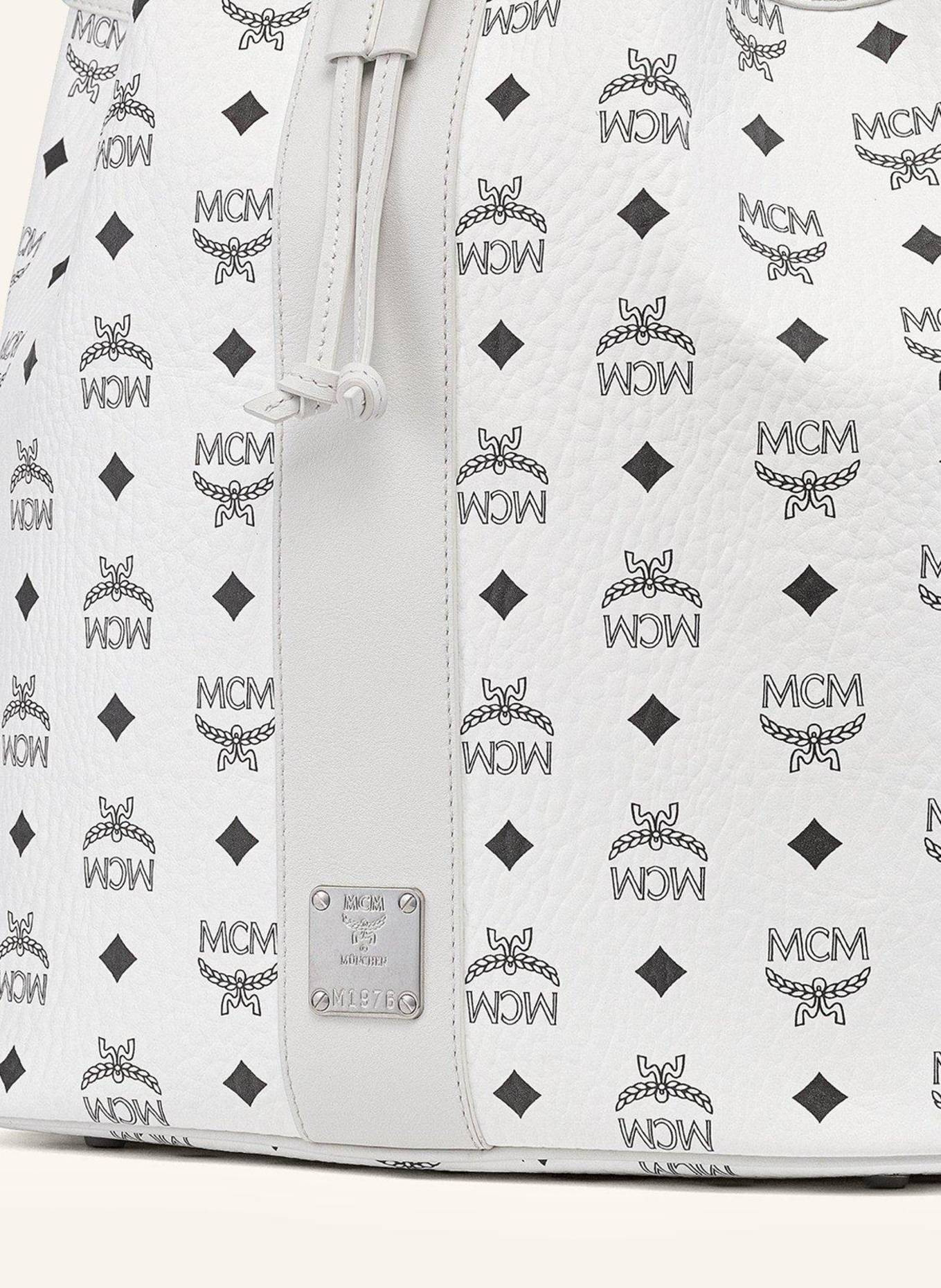 MCM Beuteltasche DESSAU IV mit Pouch: WEISS