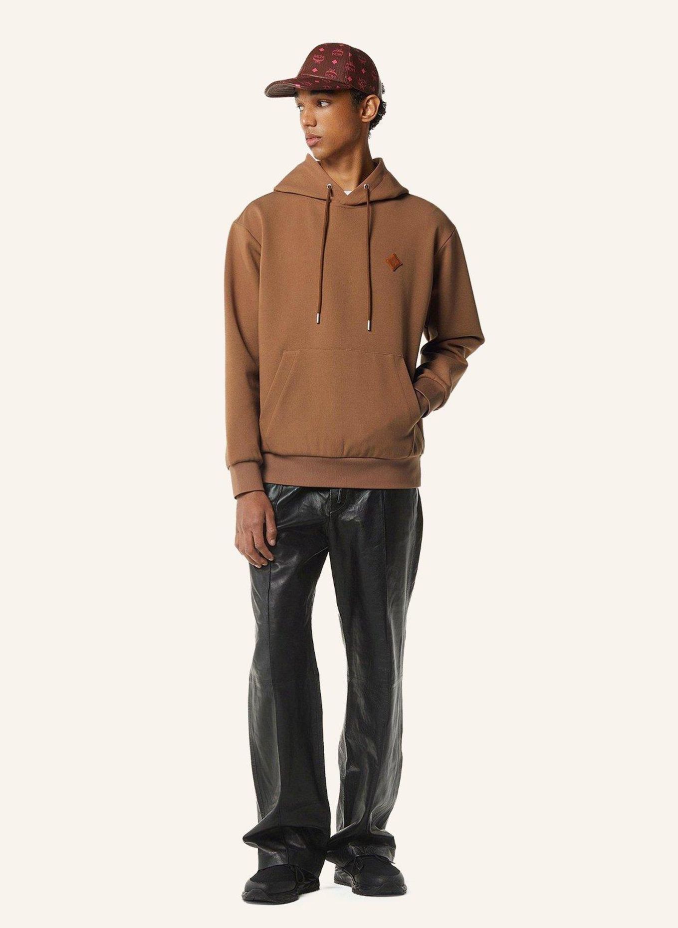 MCM Kapuzenpulli: COGNAC