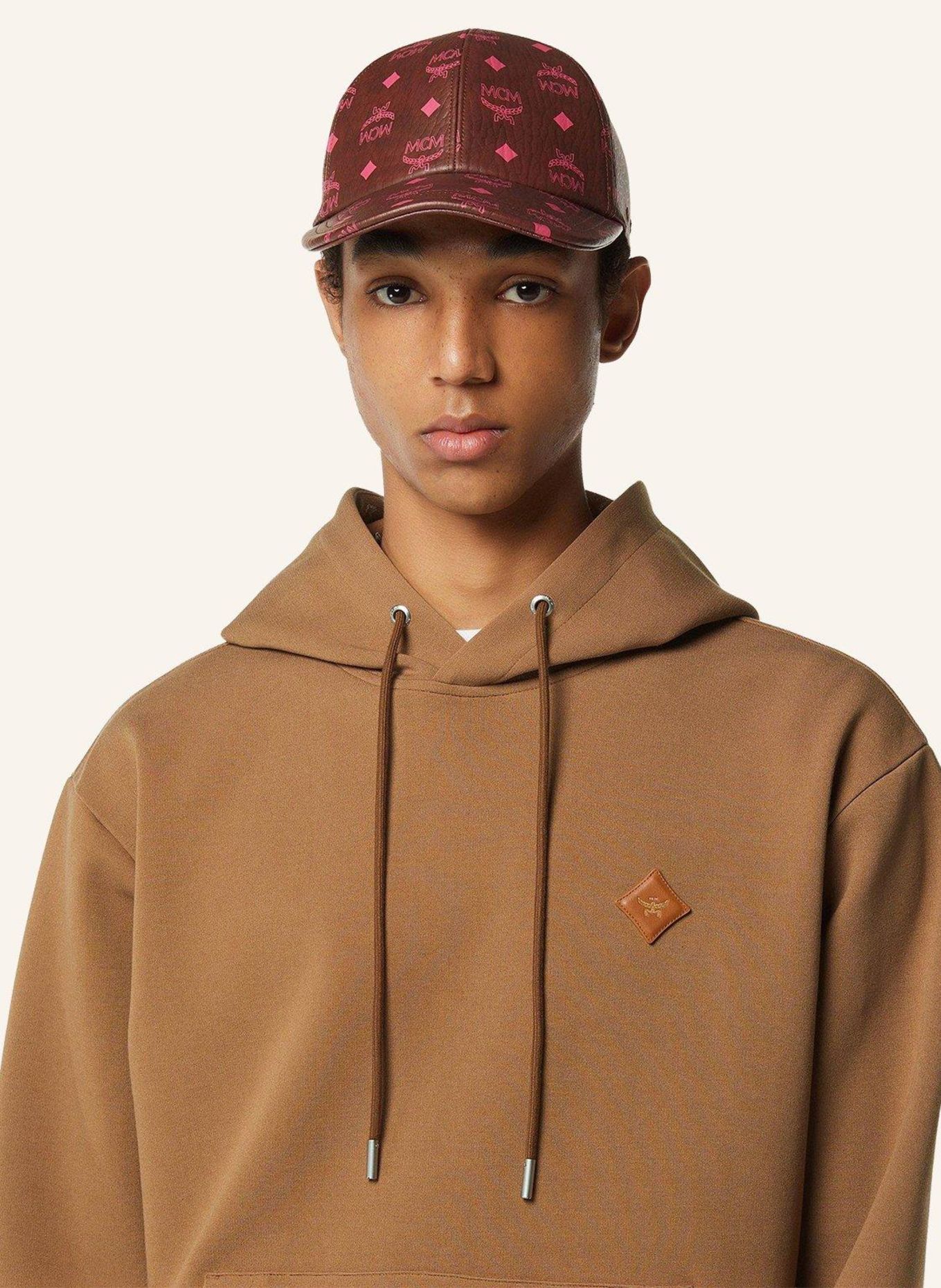 MCM Kapuzenpulli: COGNAC