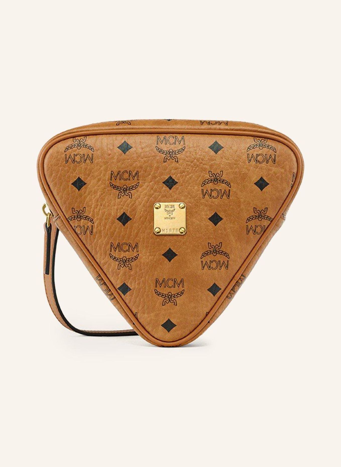 MCM Pouch: COGNAC