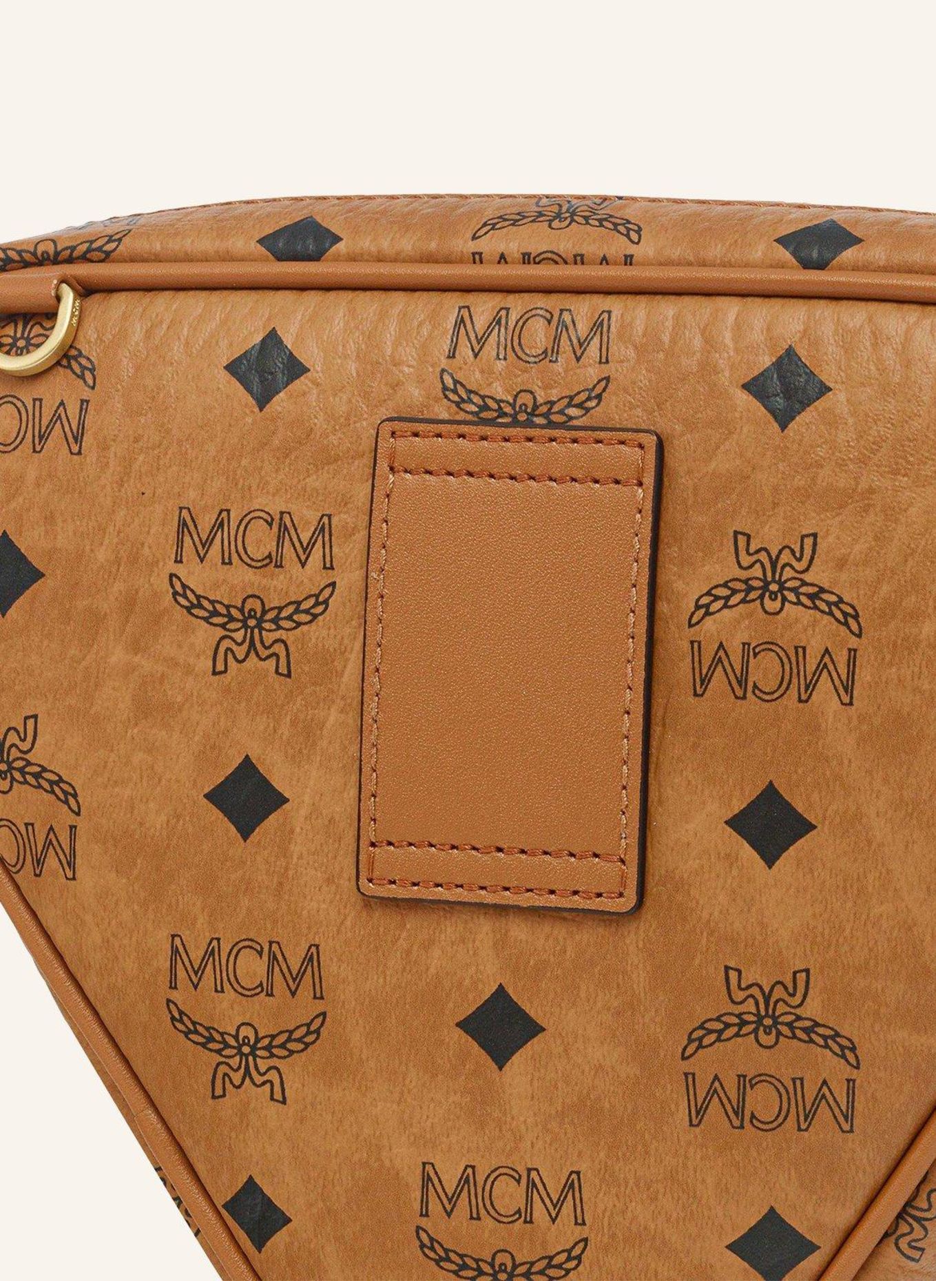 MCM Pouch: COGNAC