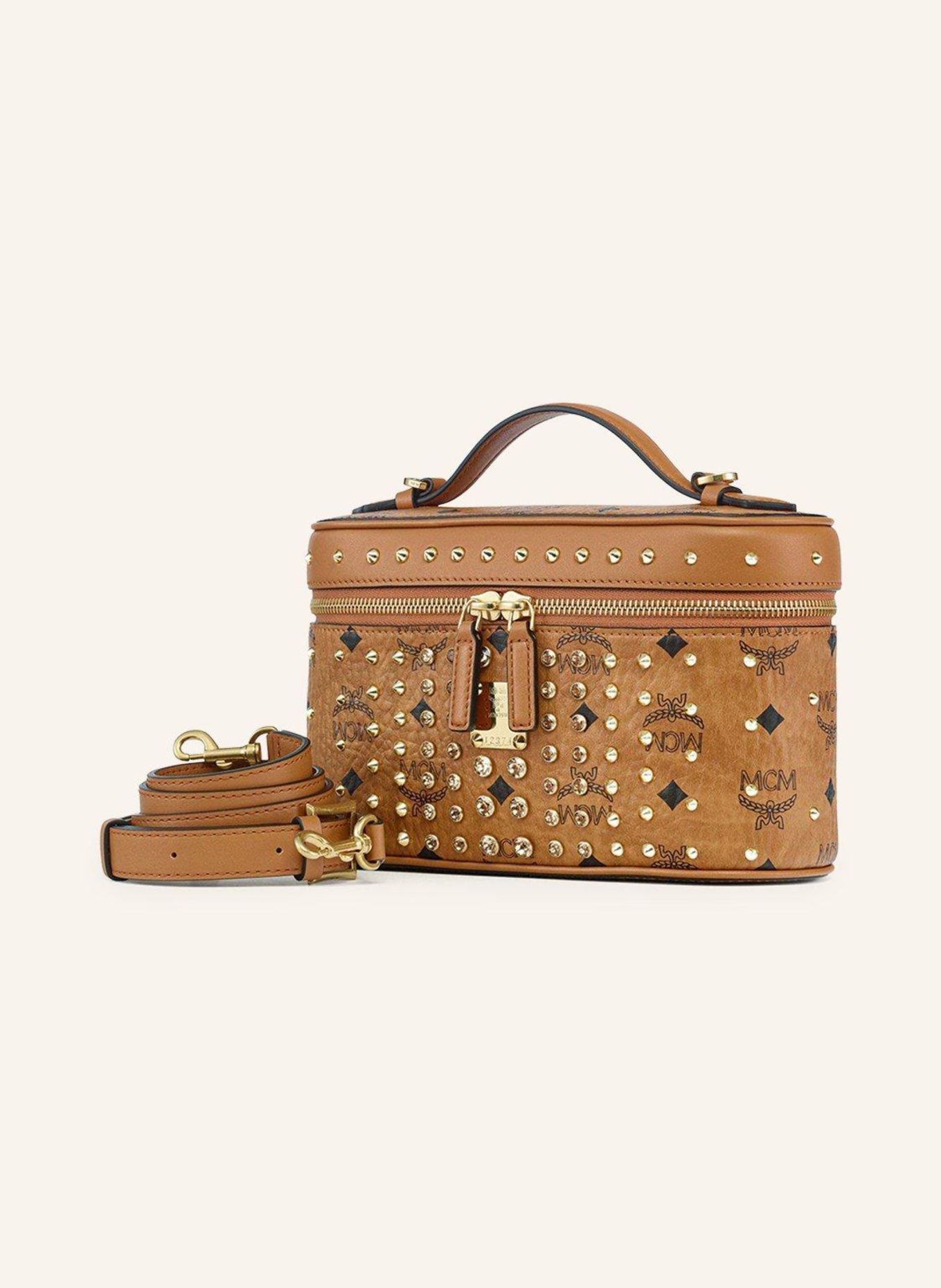 MCM Umhängetasche: COGNAC