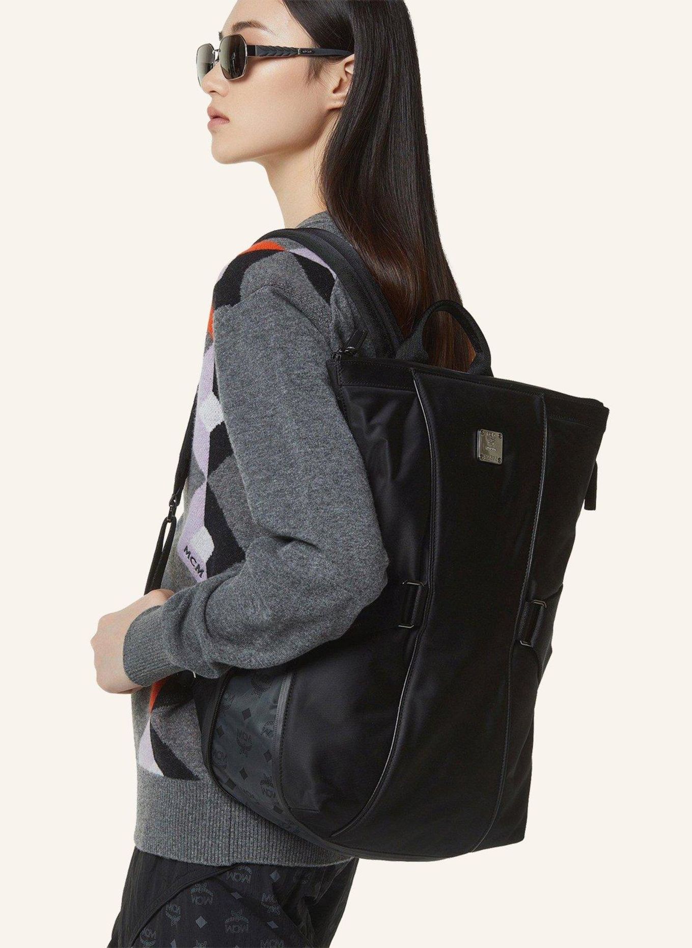 MCM Rucksack: SCHWARZ