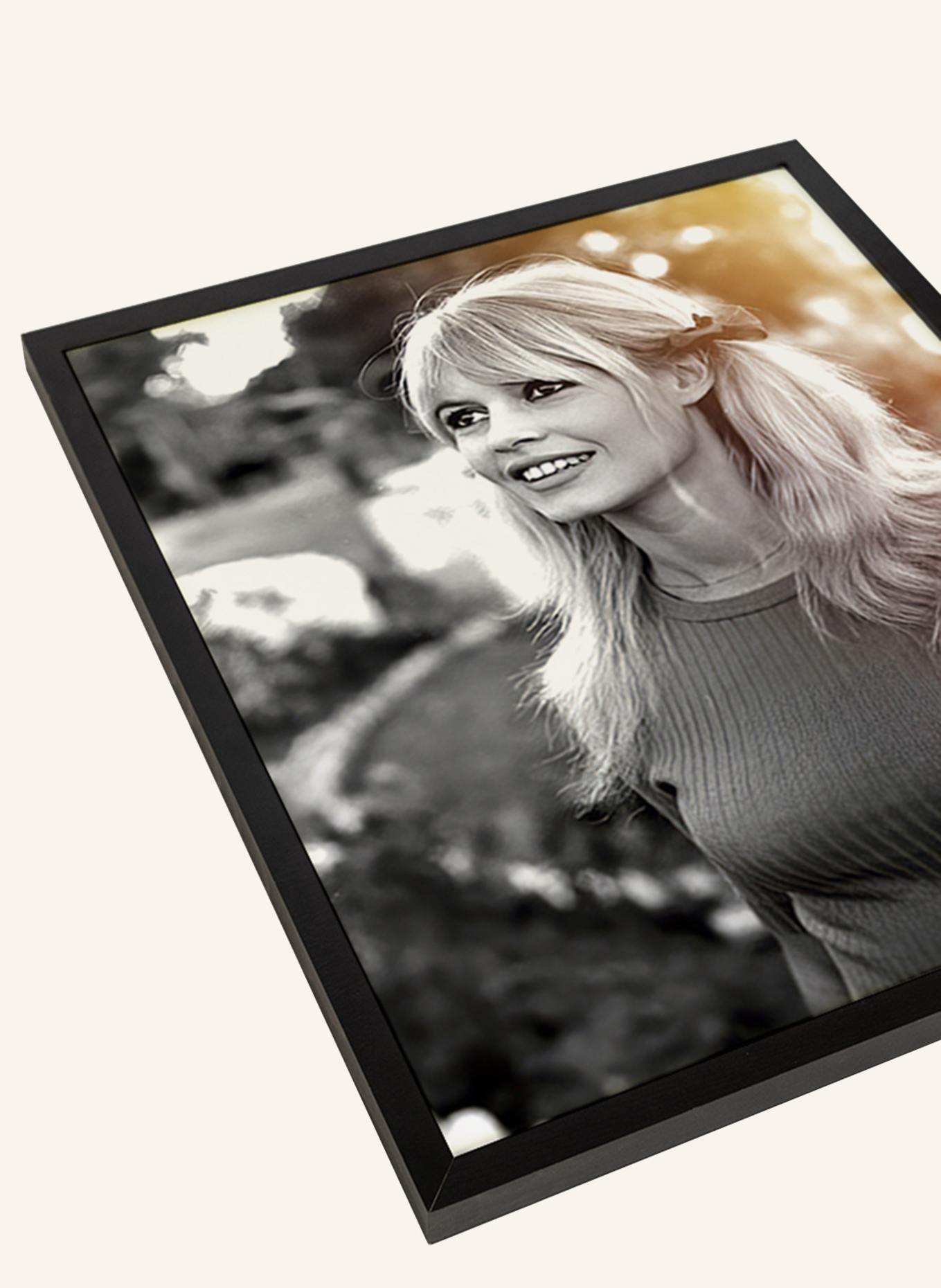 ANY IMAGE Wandbild BRIGITTE BARDOT mit Rahmen, Farbe: SCHWARZ (Bild 2)