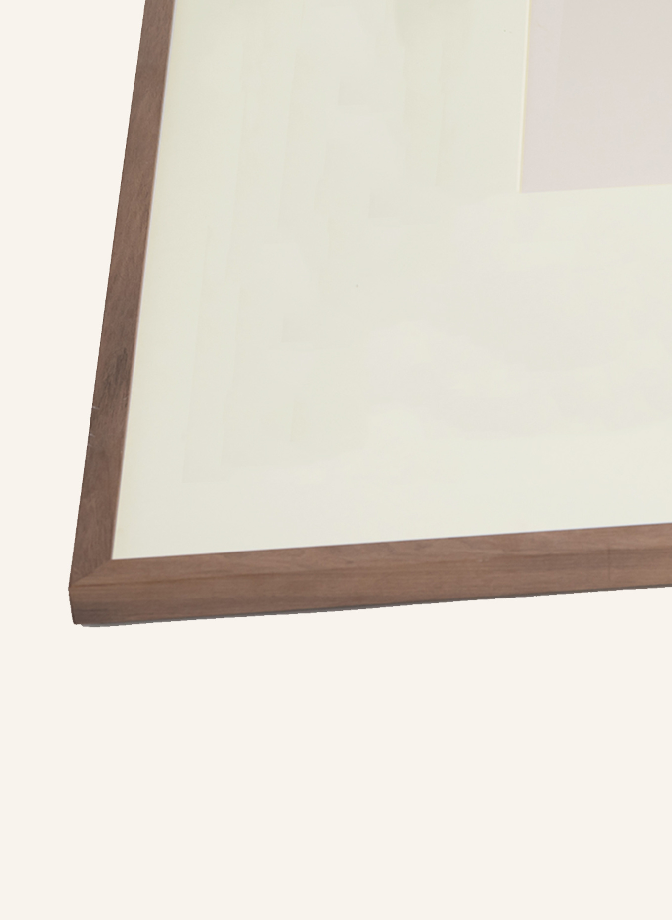 Liv Corday Wandbild CAFÉ À LA RUE mit Rahmen: BRAUN