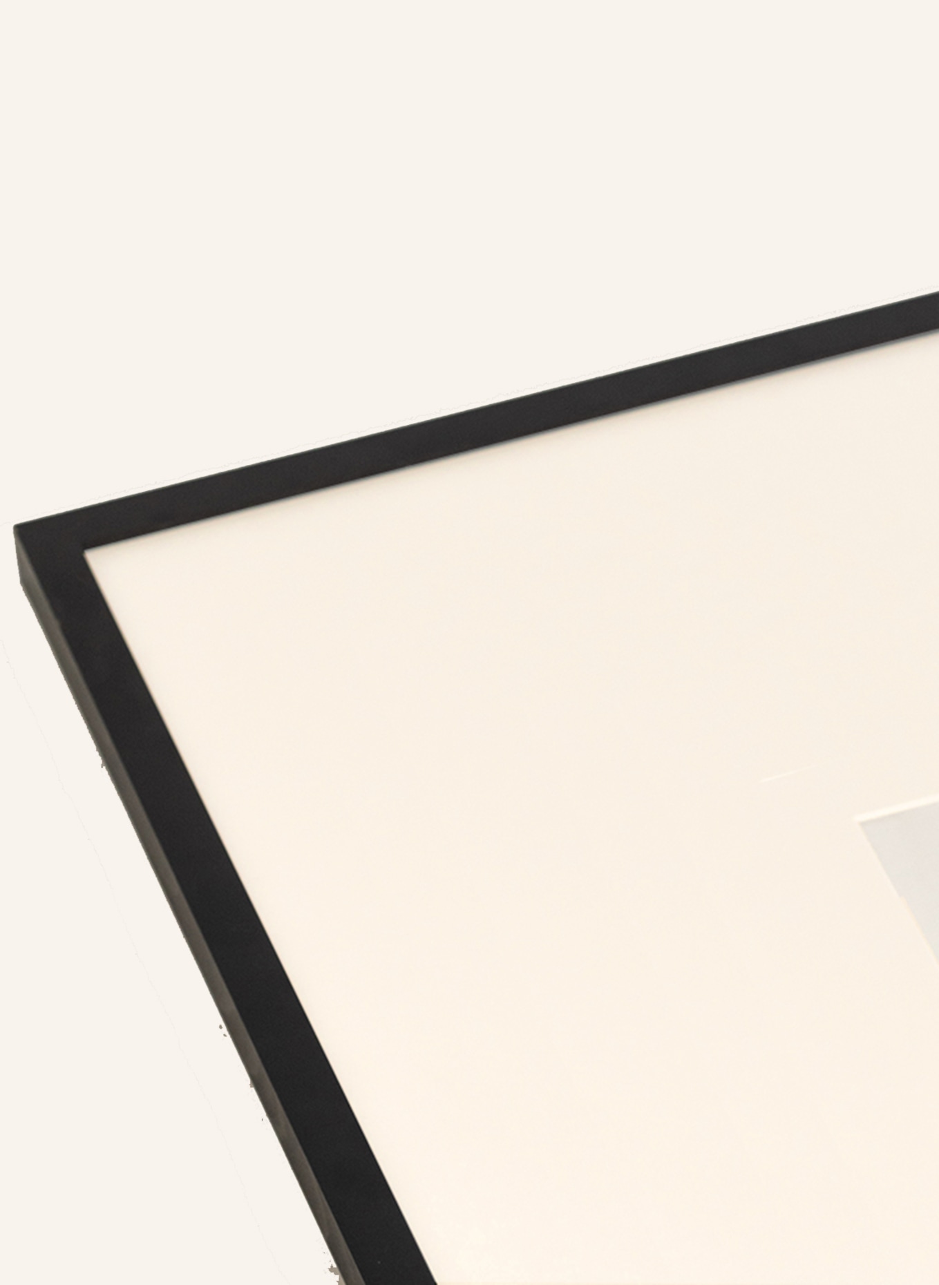 JACOB BADEN Wandbild LICHTFÄNGER mit Rahmen: SCHWARZ
