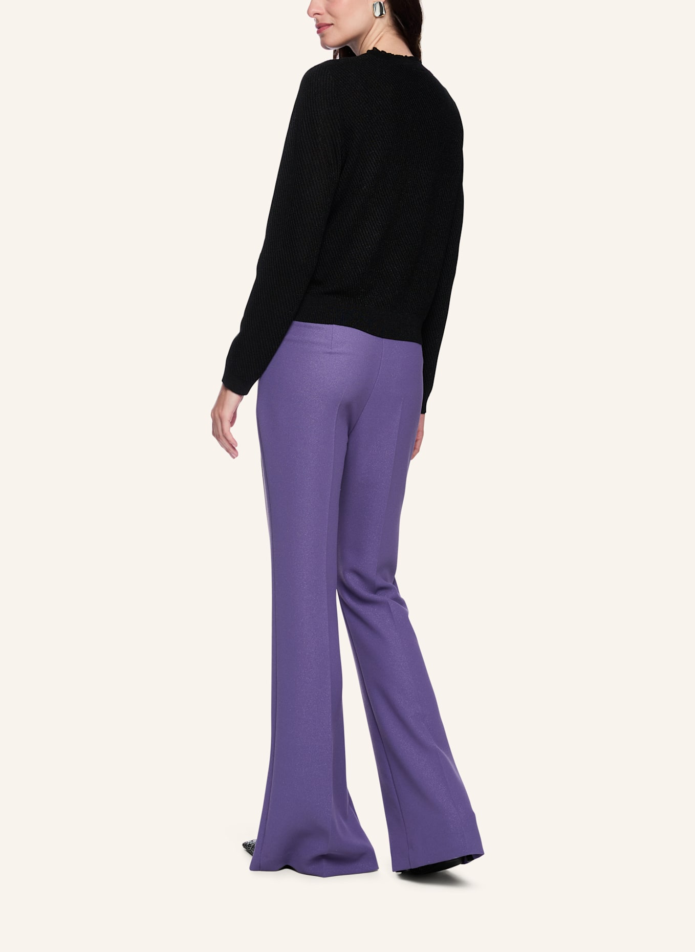 MARC CAIN Hose FUYU: DUNKELLILA