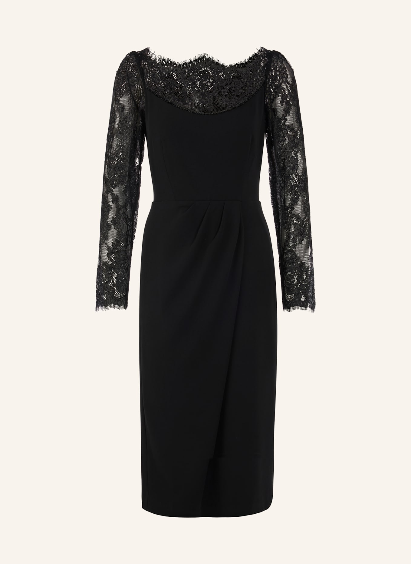 MARC CAIN Kleid: SCHWARZ