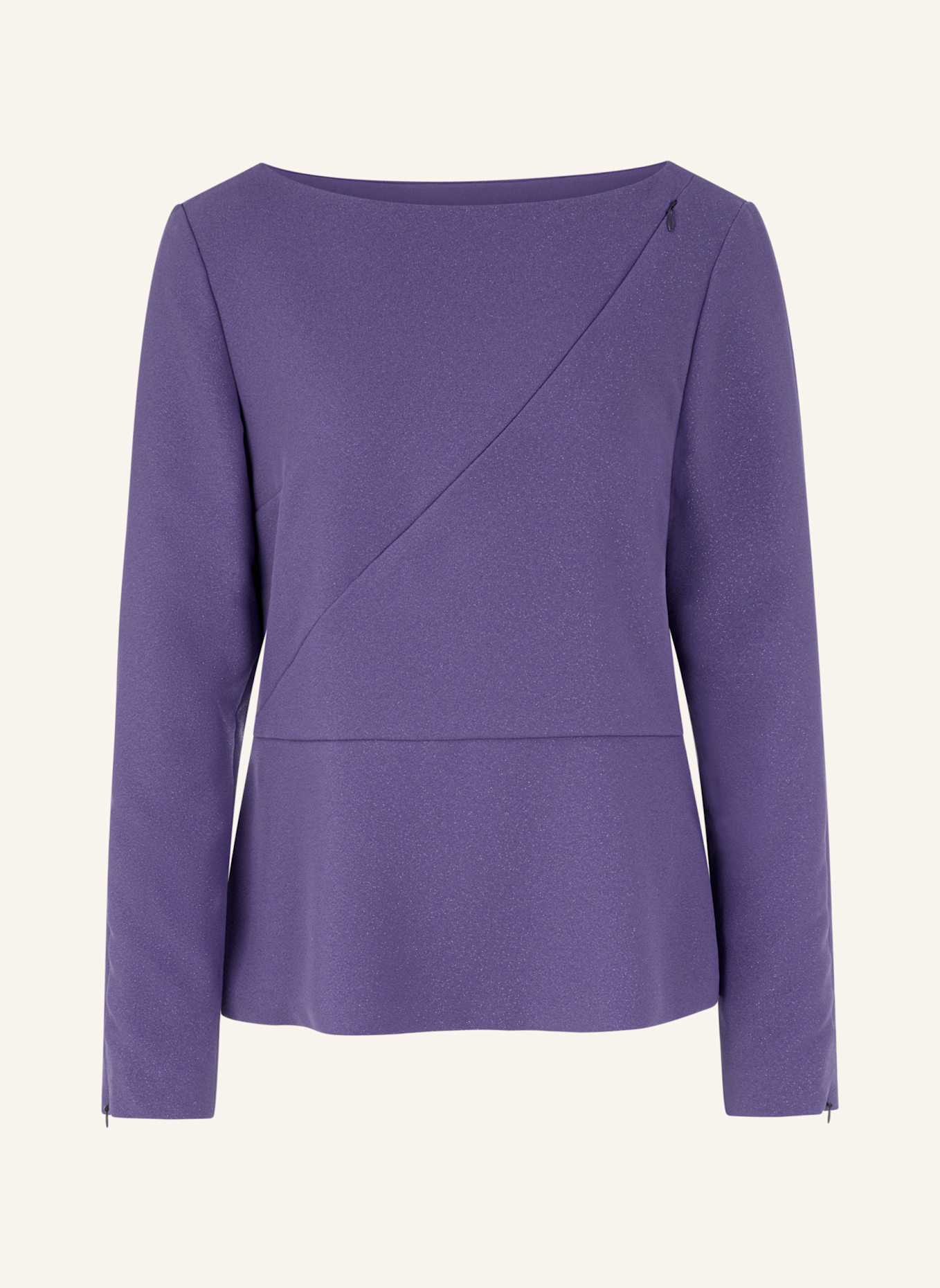 MARC CAIN Bluse: DUNKELLILA