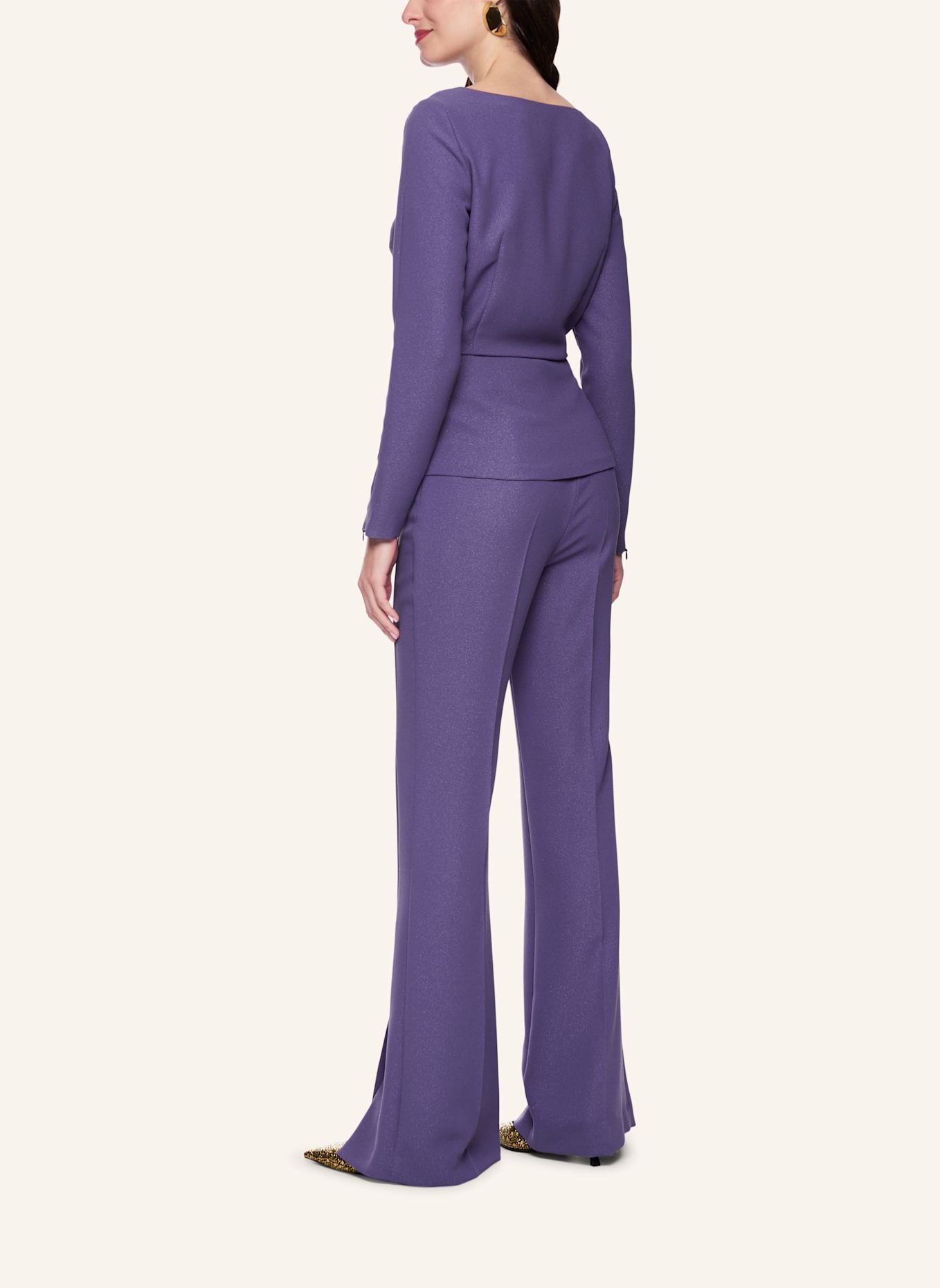 MARC CAIN Bluse: DUNKELLILA