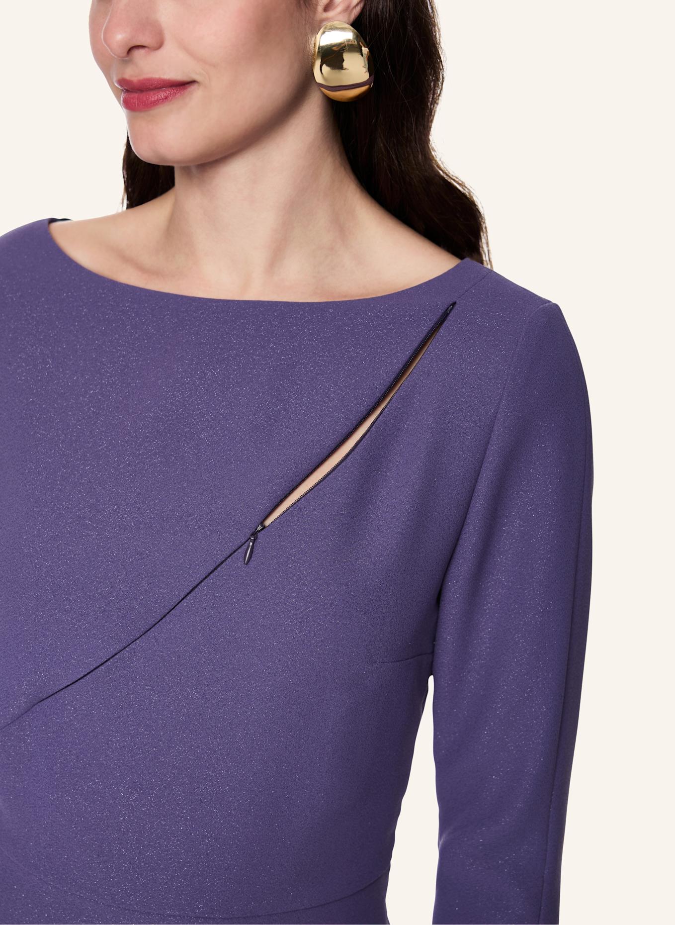 MARC CAIN Bluse: DUNKELLILA