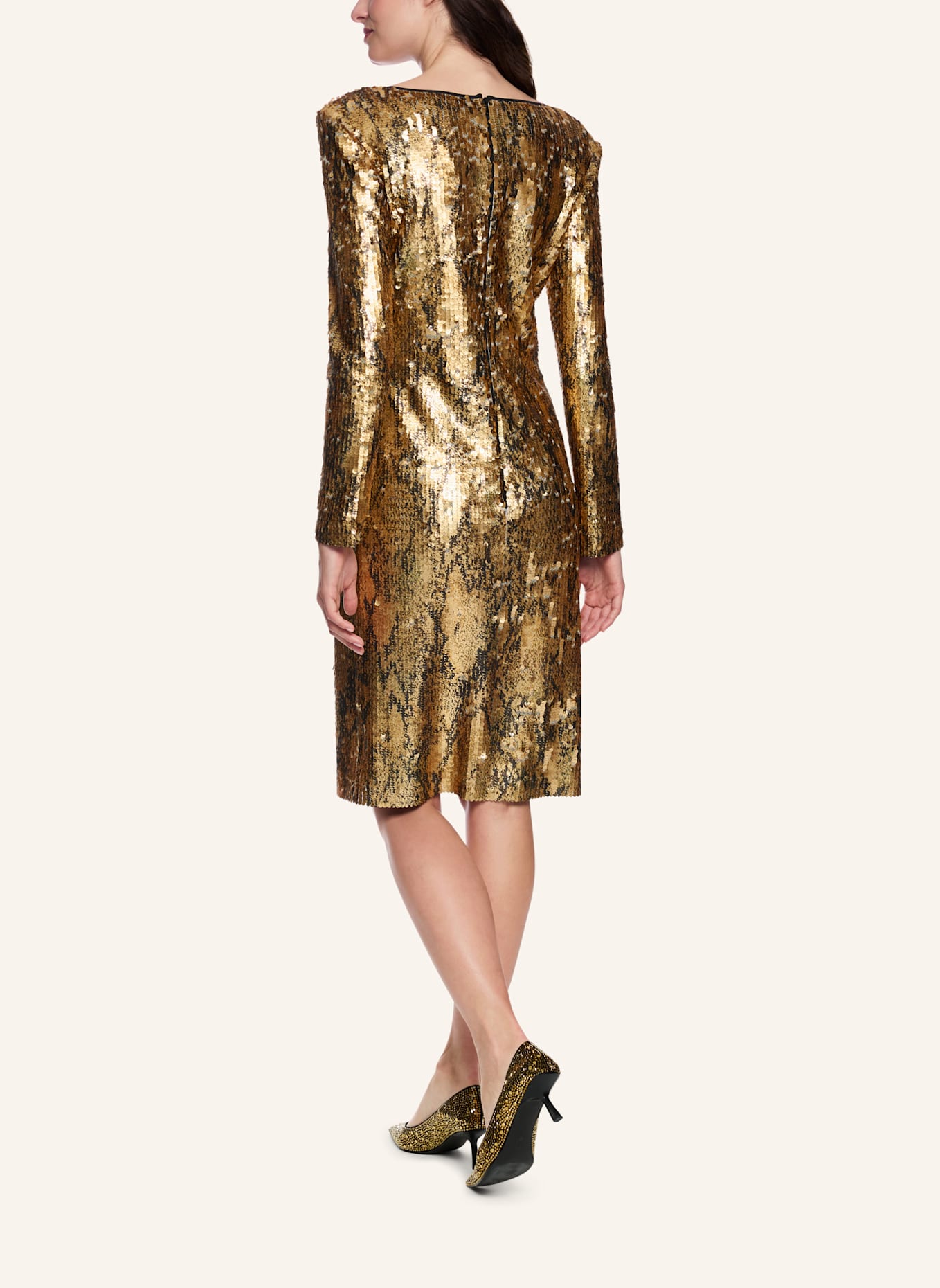 MARC CAIN Kleid: GOLD