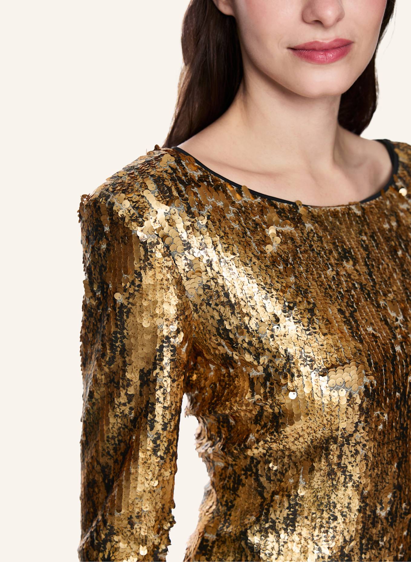 MARC CAIN Kleid: GOLD