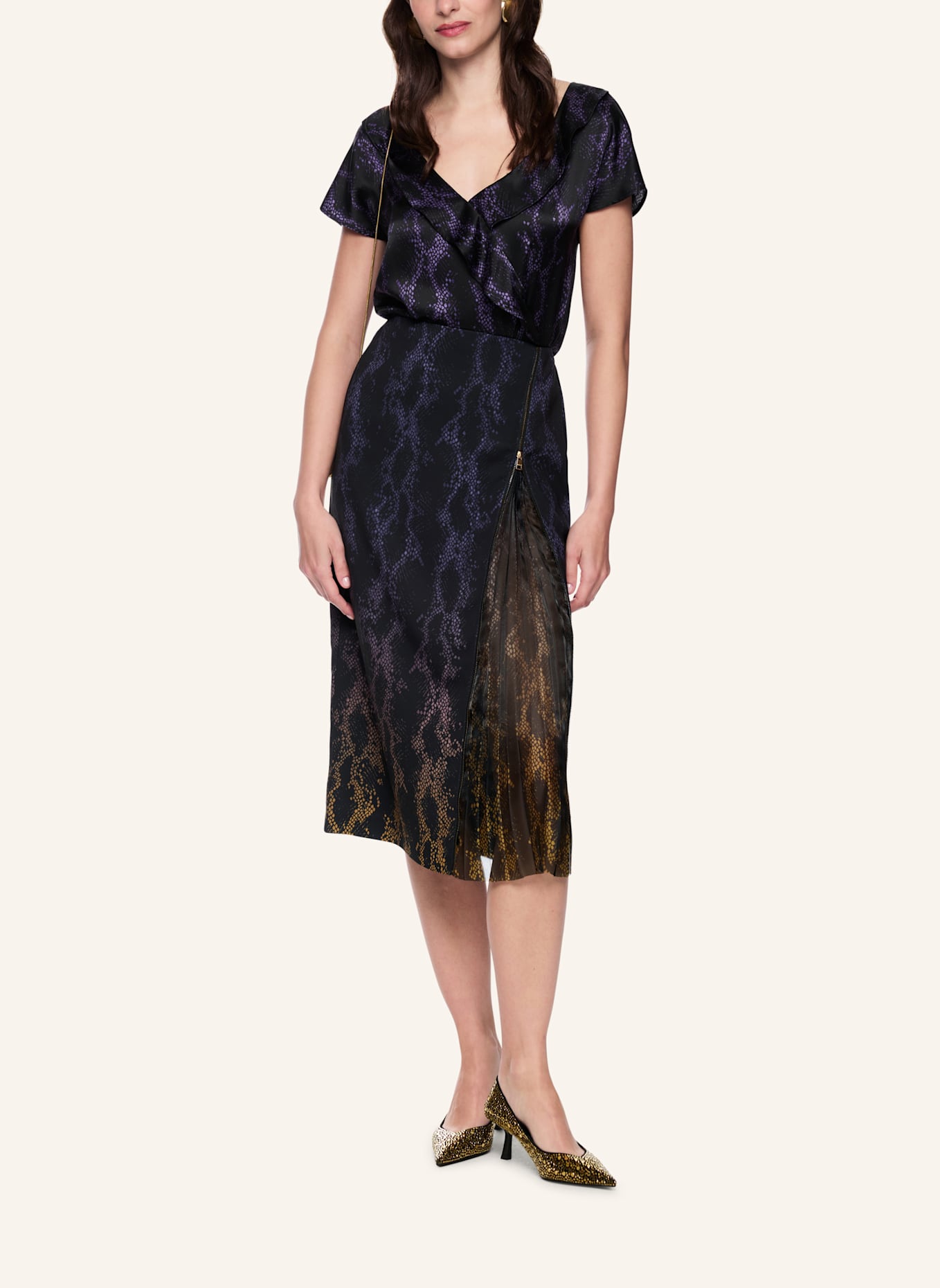 MARC CAIN Rock: GOLD